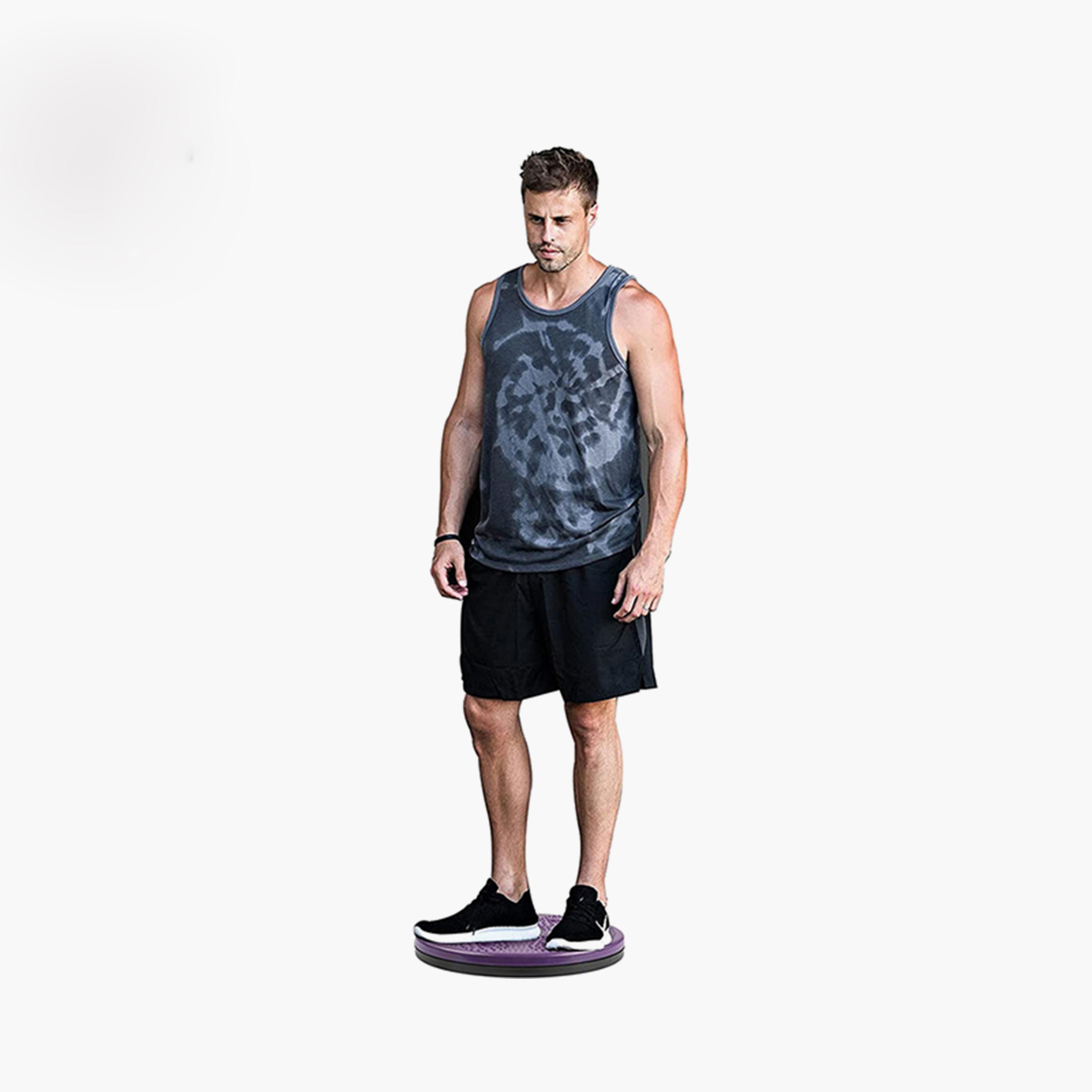 Waist Twisting Disc - Blue-sports-gear-gym-image-4