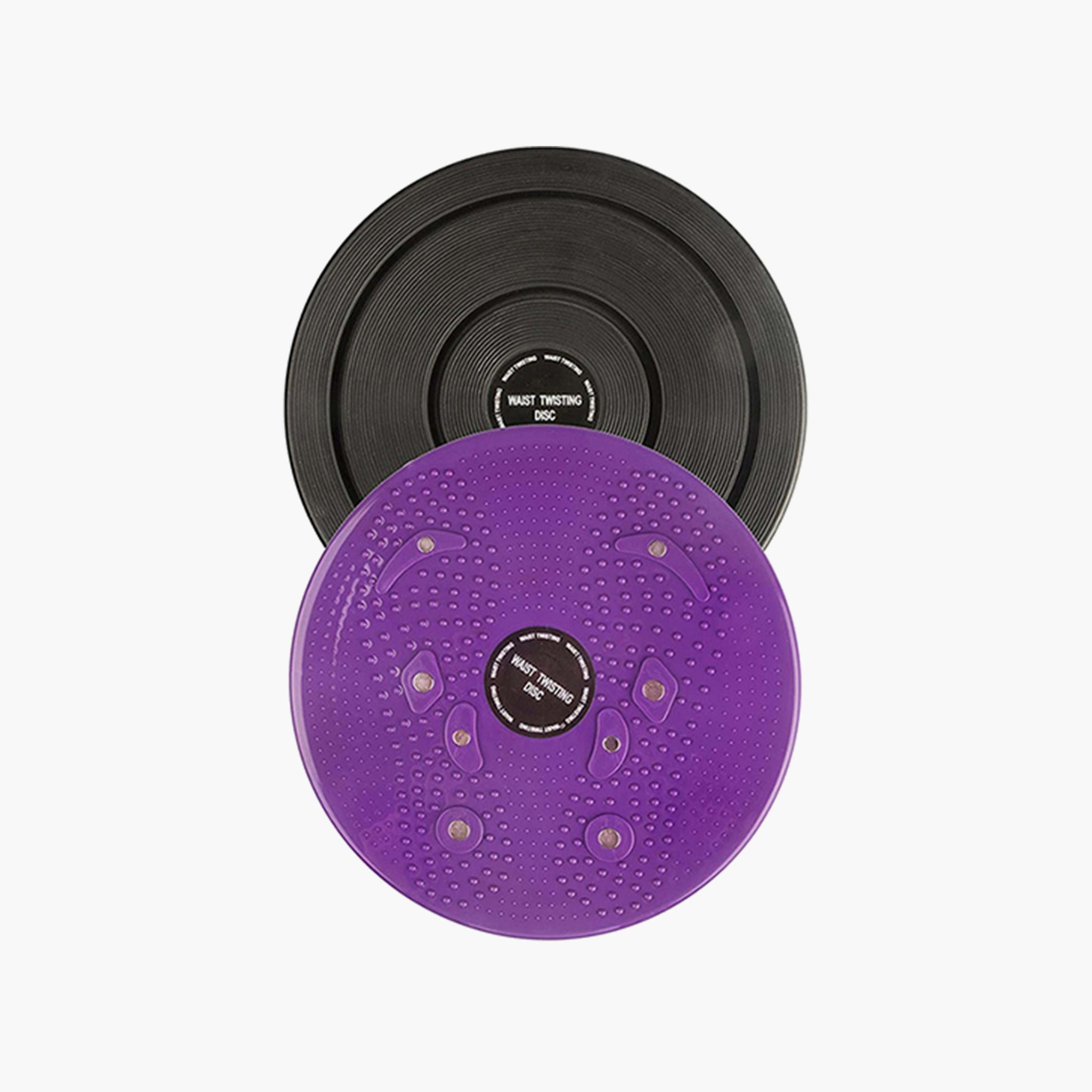 Waist Twisting Disc - Purple-sports-gear-gym-image-2