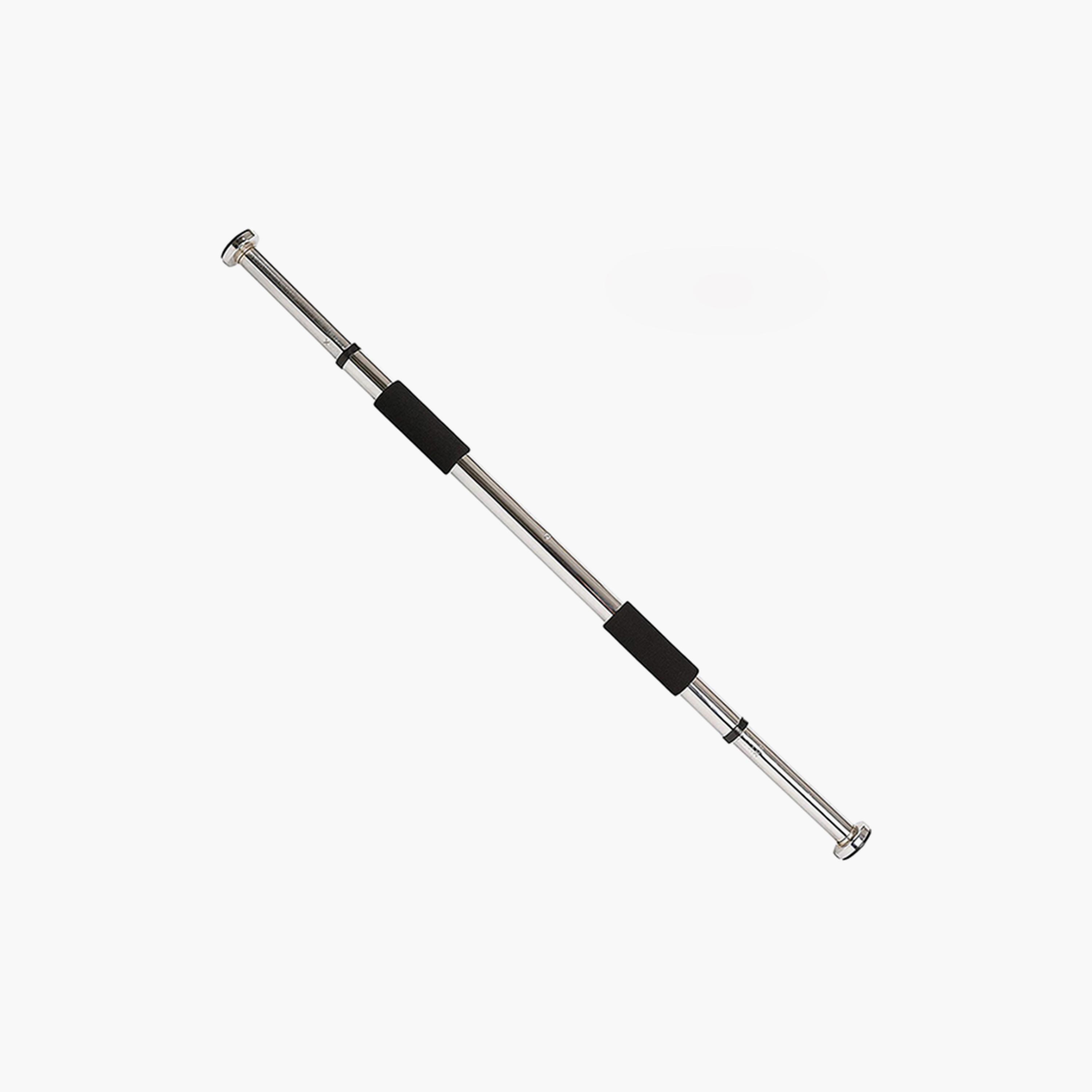 Weight Lifting Bar - Silver and Black-sports-gear-gym-image-2