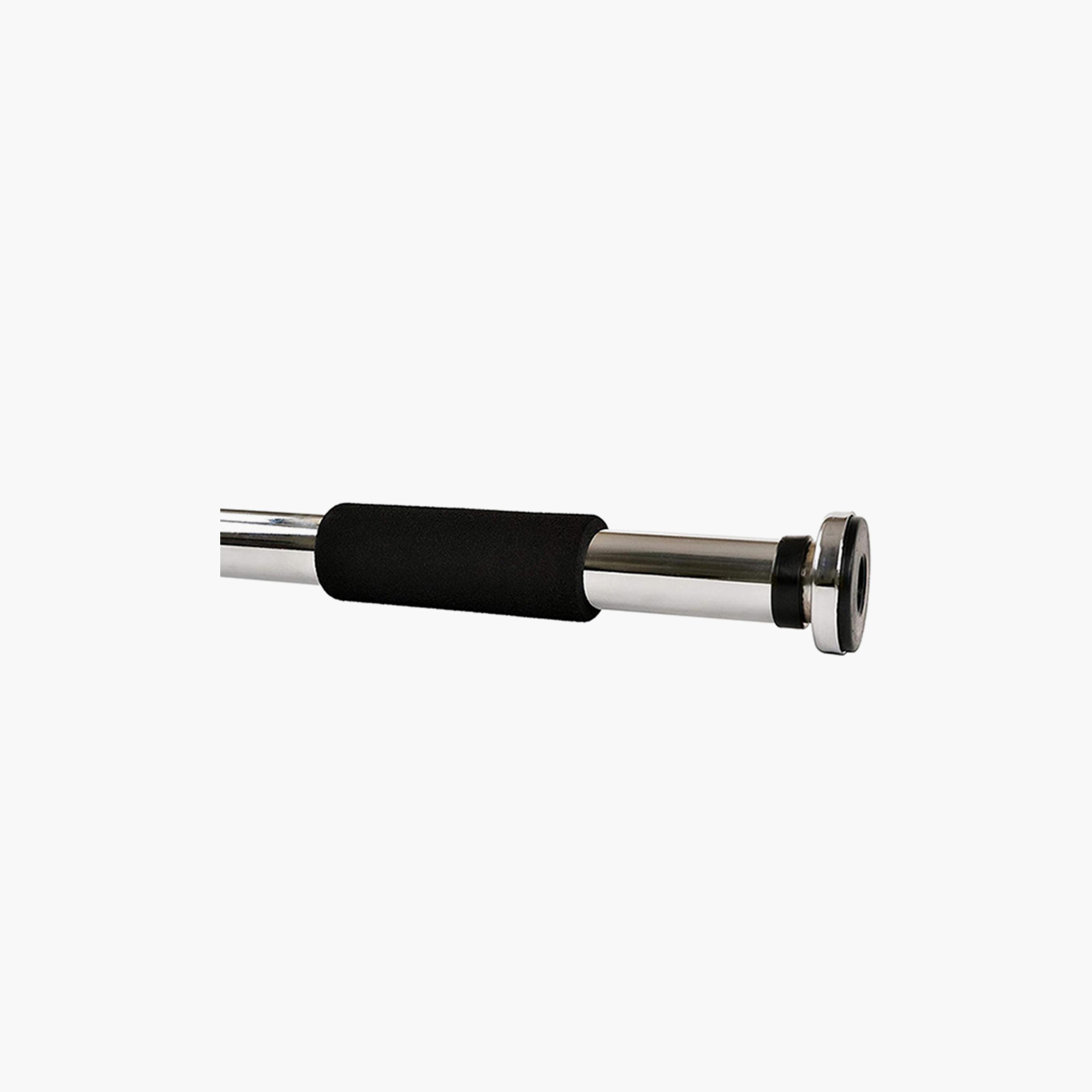 Weight Lifting Bar - Silver and Black-sports-gear-gym-image-4
