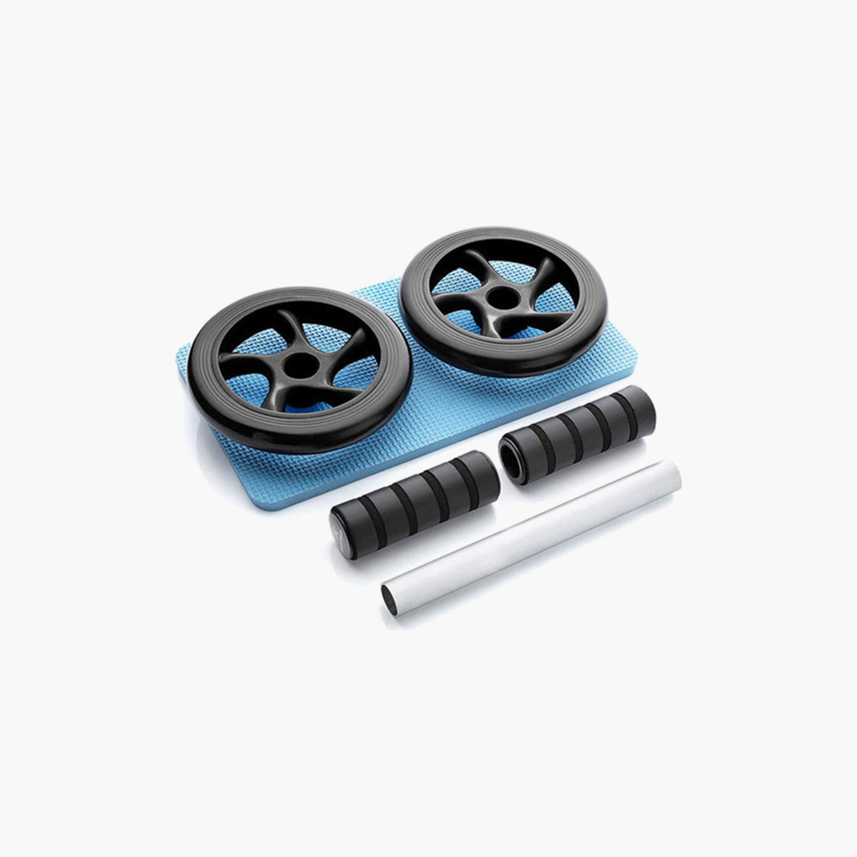 Exercise Wheel - Blue and Black-sports-gear-gym-image-3