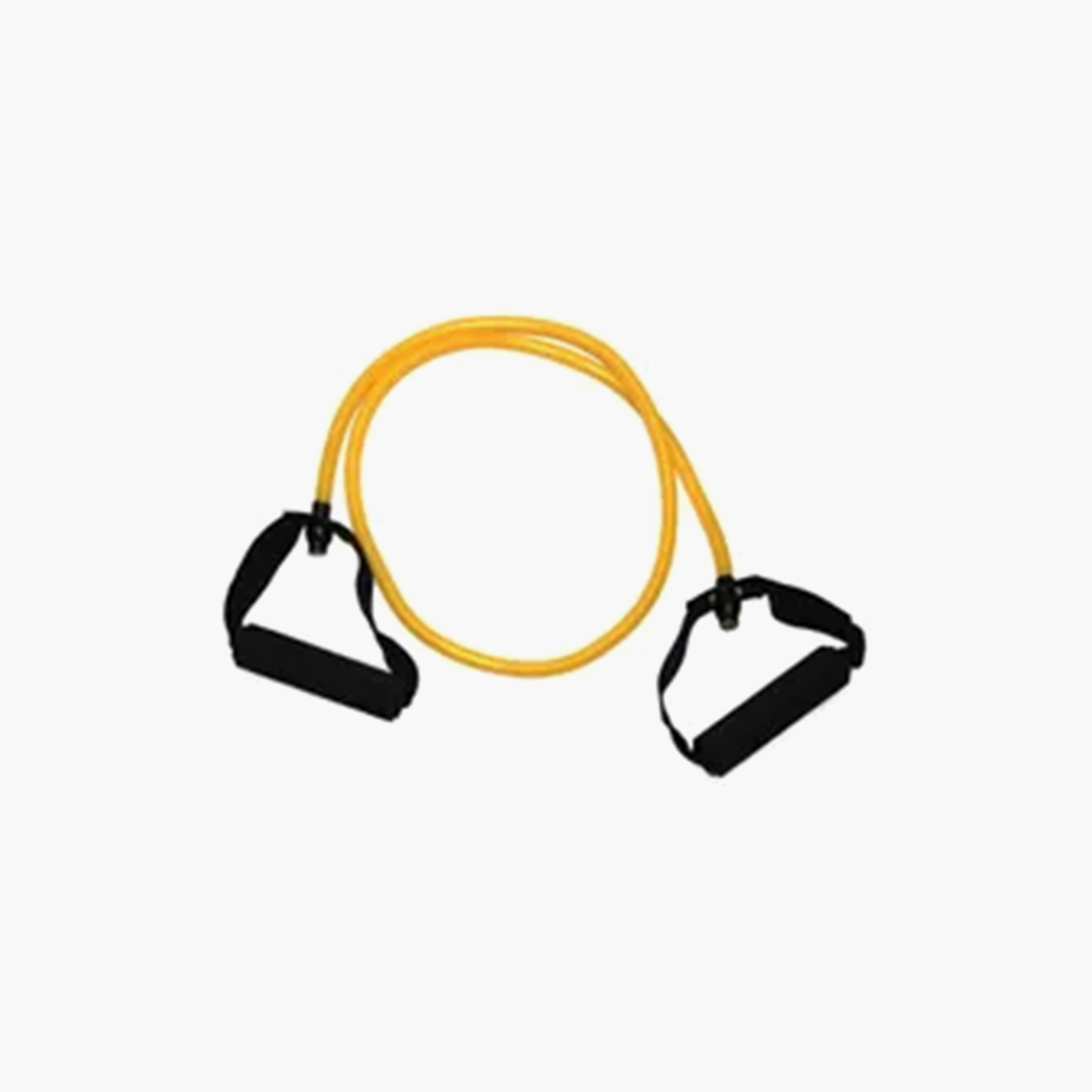 Multifunctional Elastic Pulling Rope - Yellow and Black-sports-gear-gym-image-1