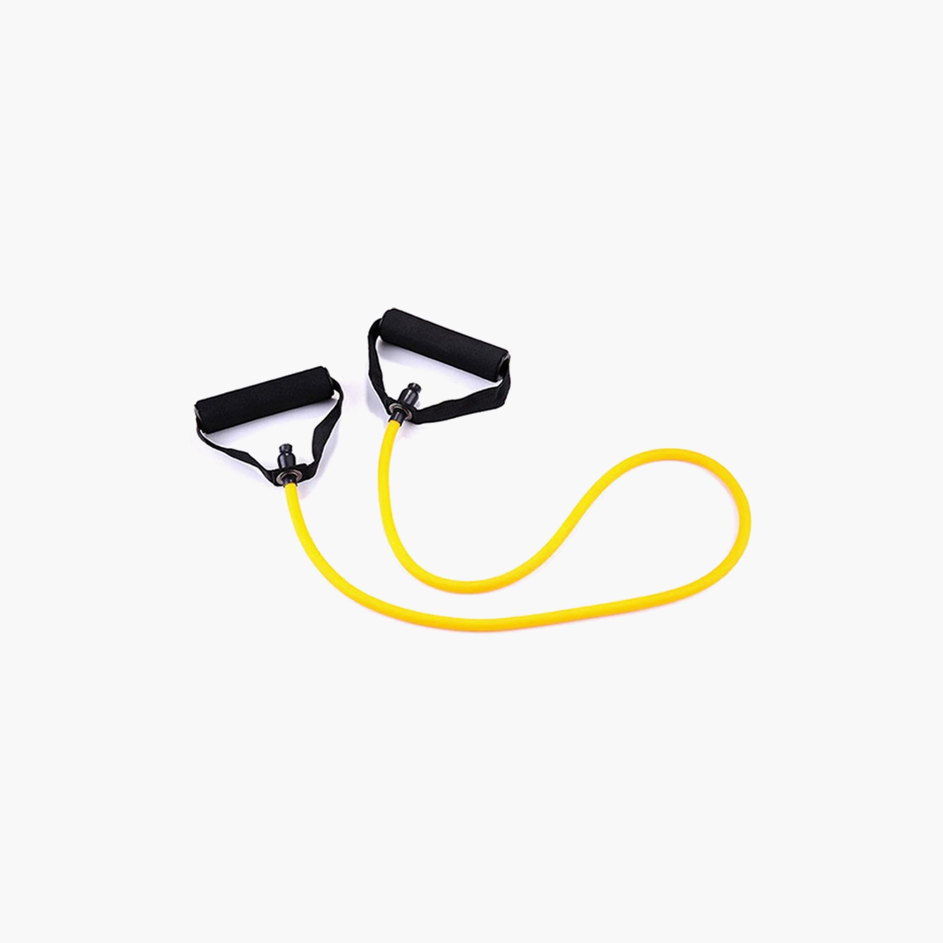 Multifunctional Elastic Pulling Rope - Yellow and Black-sports-gear-gym-image-4