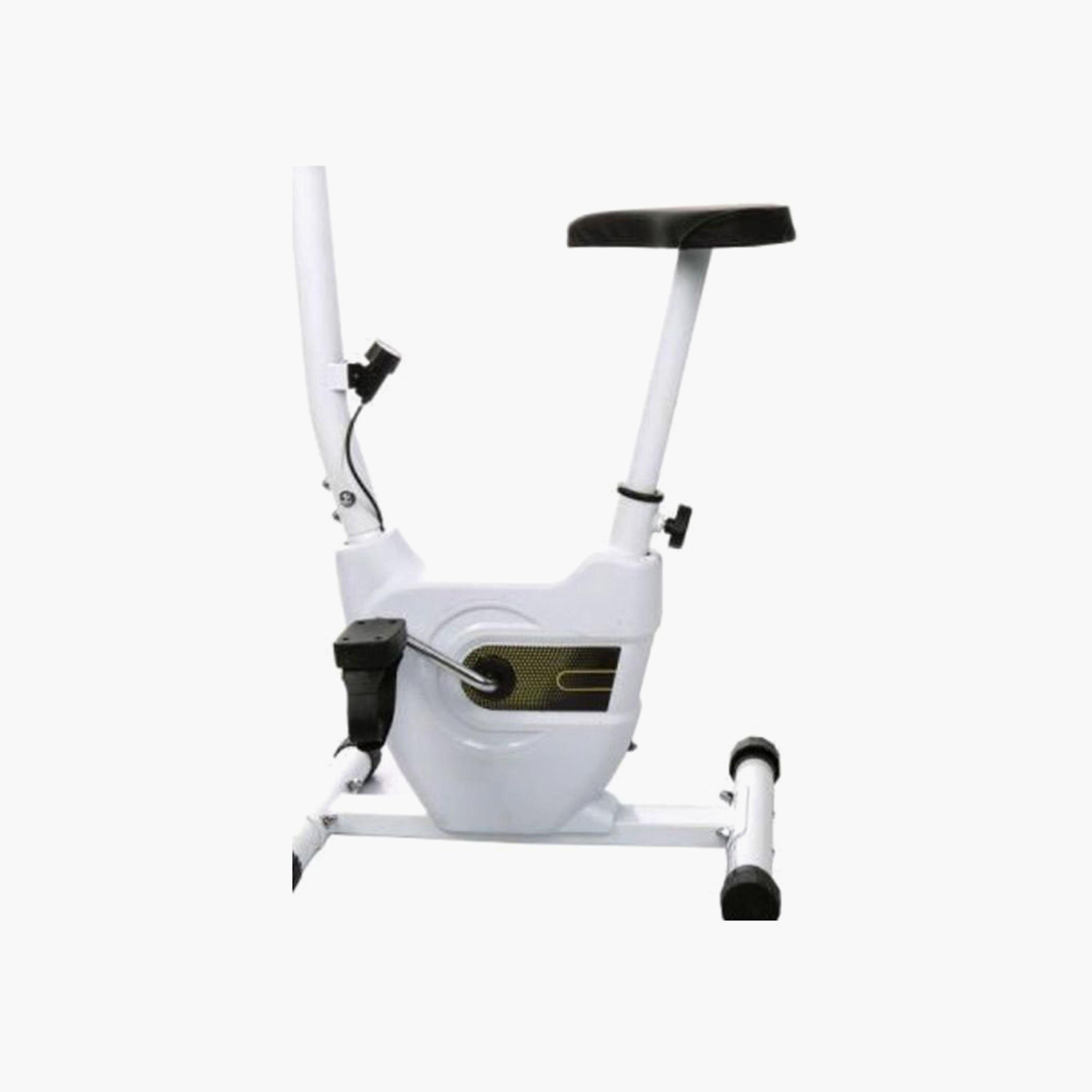 Slimming Exercise Bike, 80 x 46 x 118cm - White and Black-sports-gear-gym-image-3