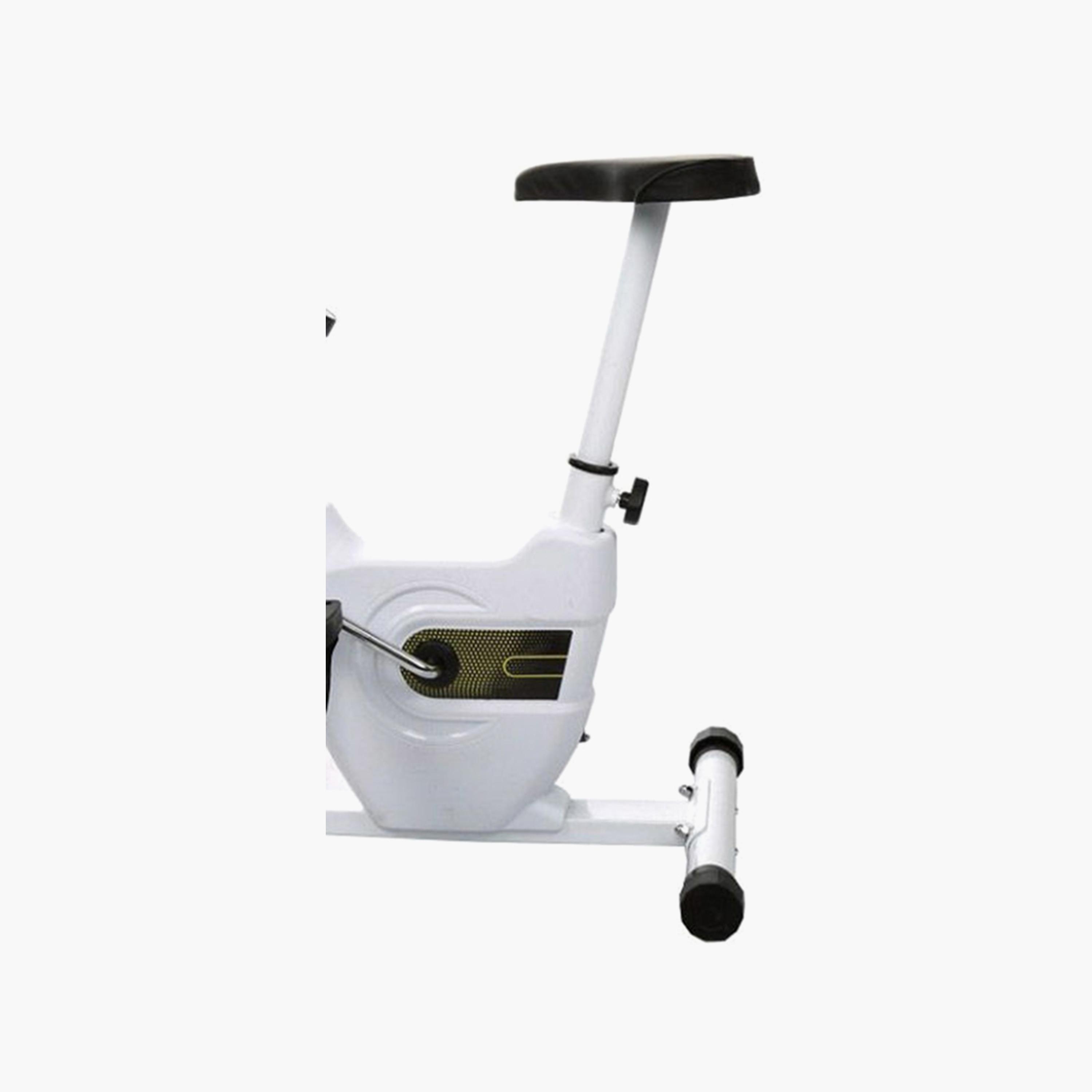 Exercise Bike, 11 Kg - White and Black-sports-gear-gym-image-3