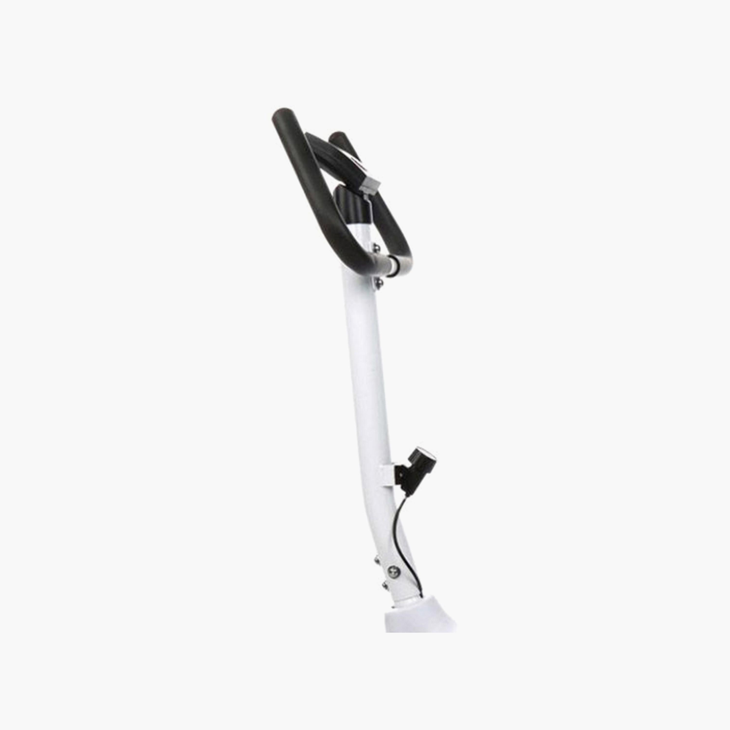 Exercise Bike, 11 Kg - White and Black-sports-gear-gym-image-4