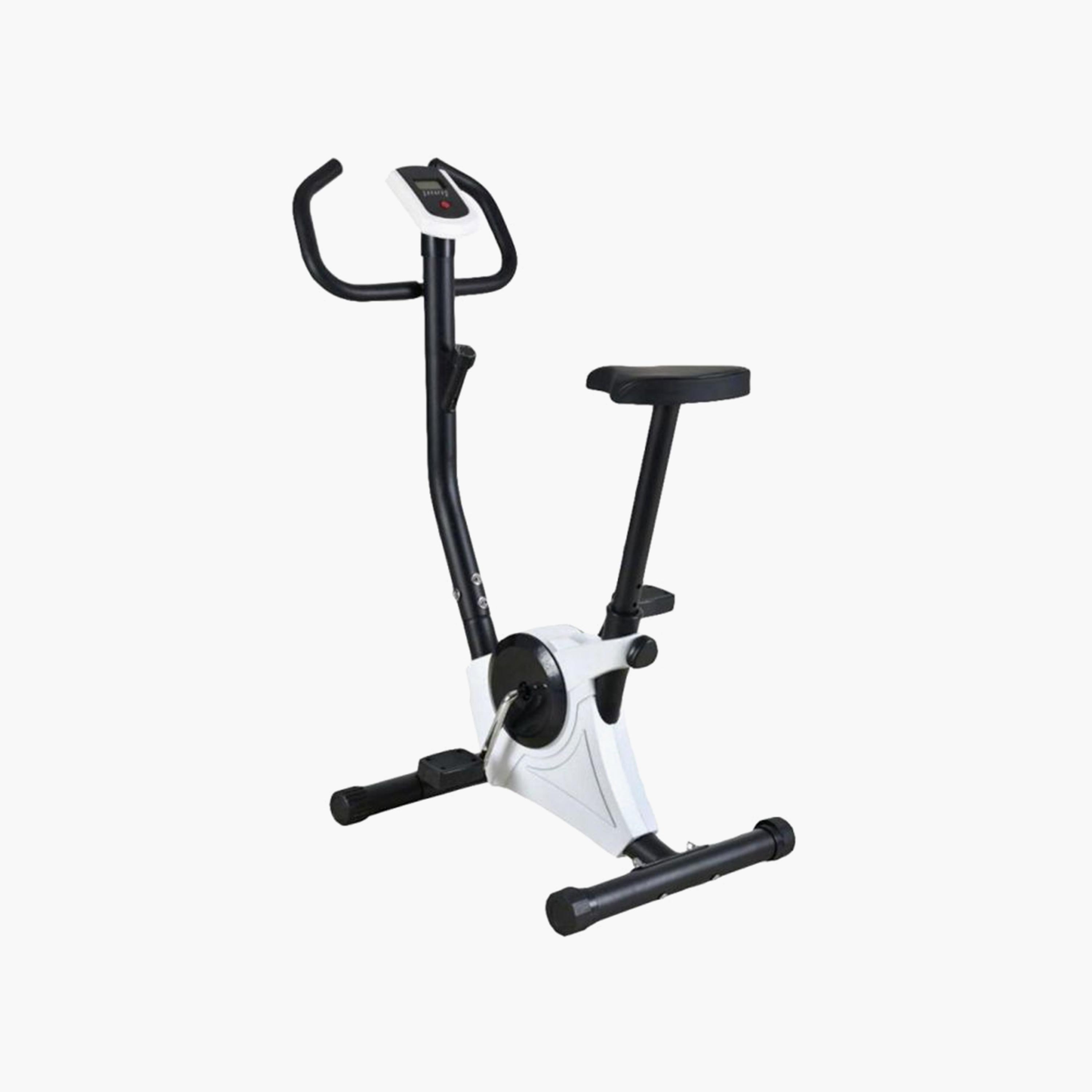 Slimming Exercise Bicycle, 68 cm - Black and White-sports-gear-gym-image-1