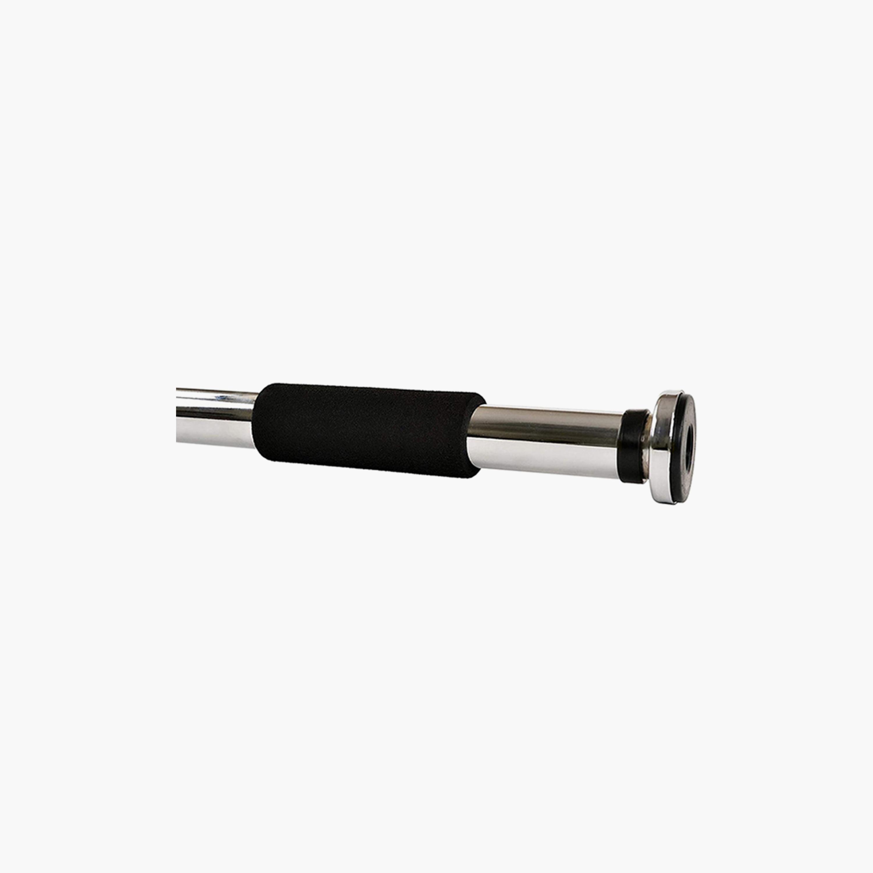 Door Way Gym Pull Up Bar - Silver and Black-sports-gear-gym-image-4