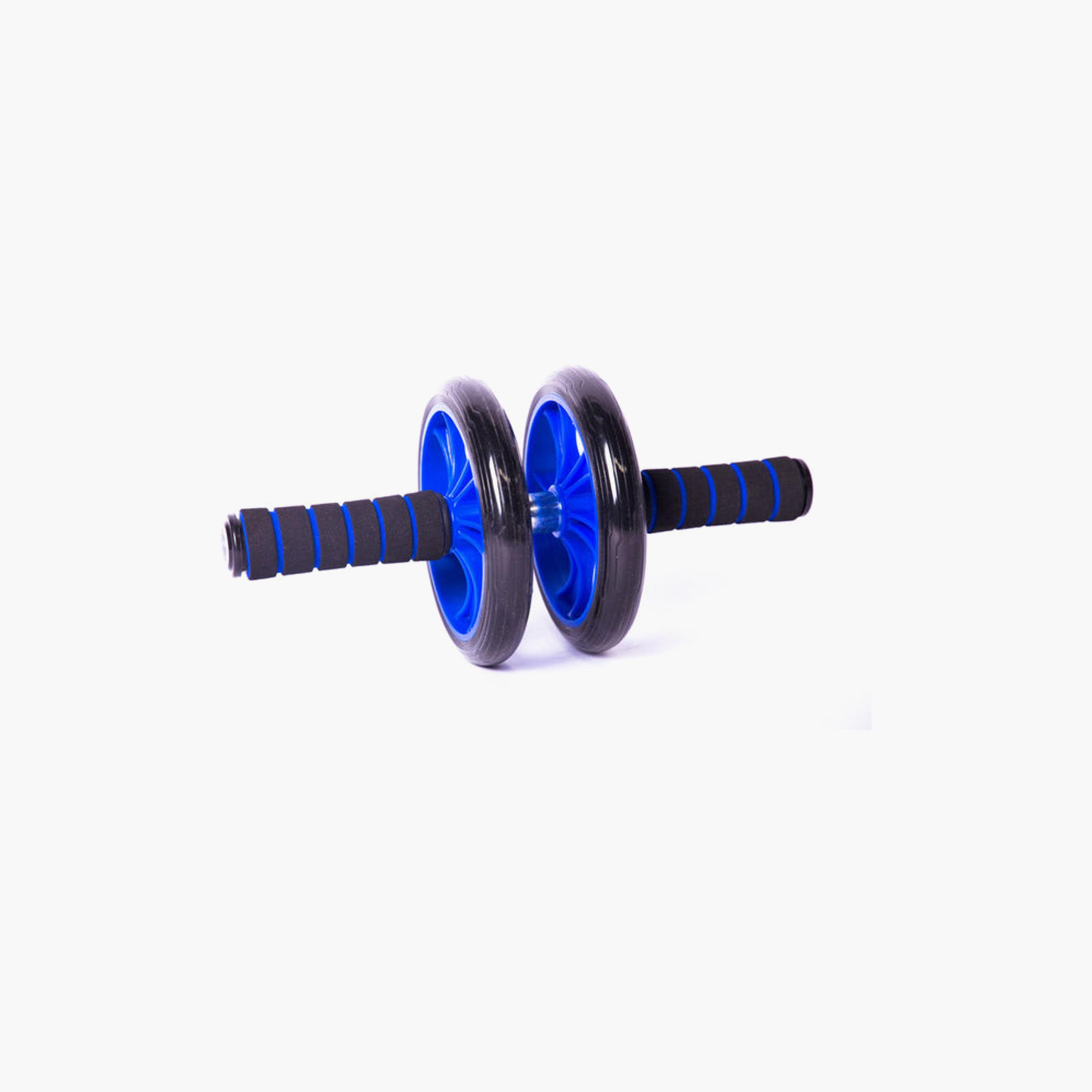 Abdominal Trainer Wheel Roller - Blue and Black-sports-gear-gym-image-1