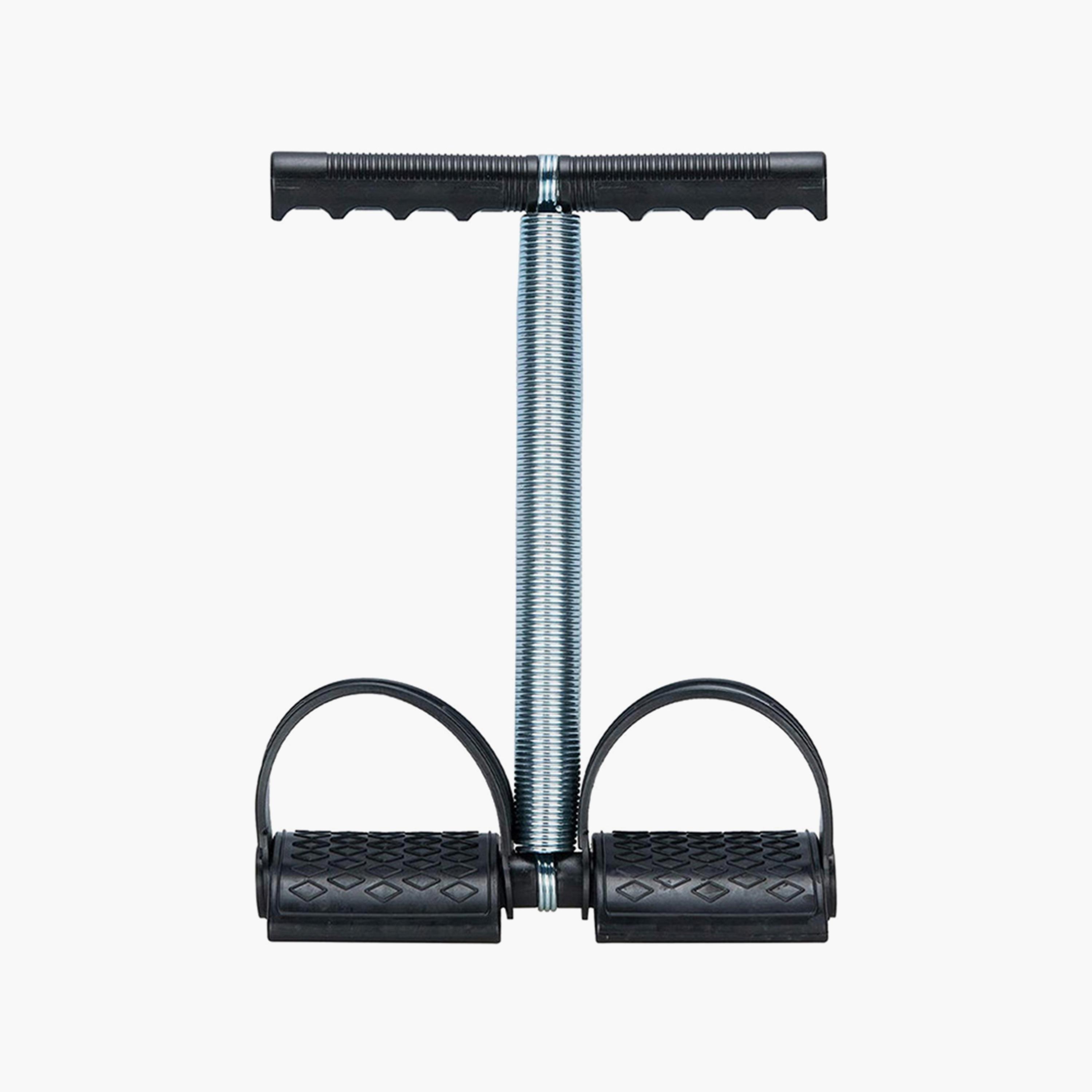 Exercise Tummy Trimmer - Silver and Black-sports-gear-gym-image-1