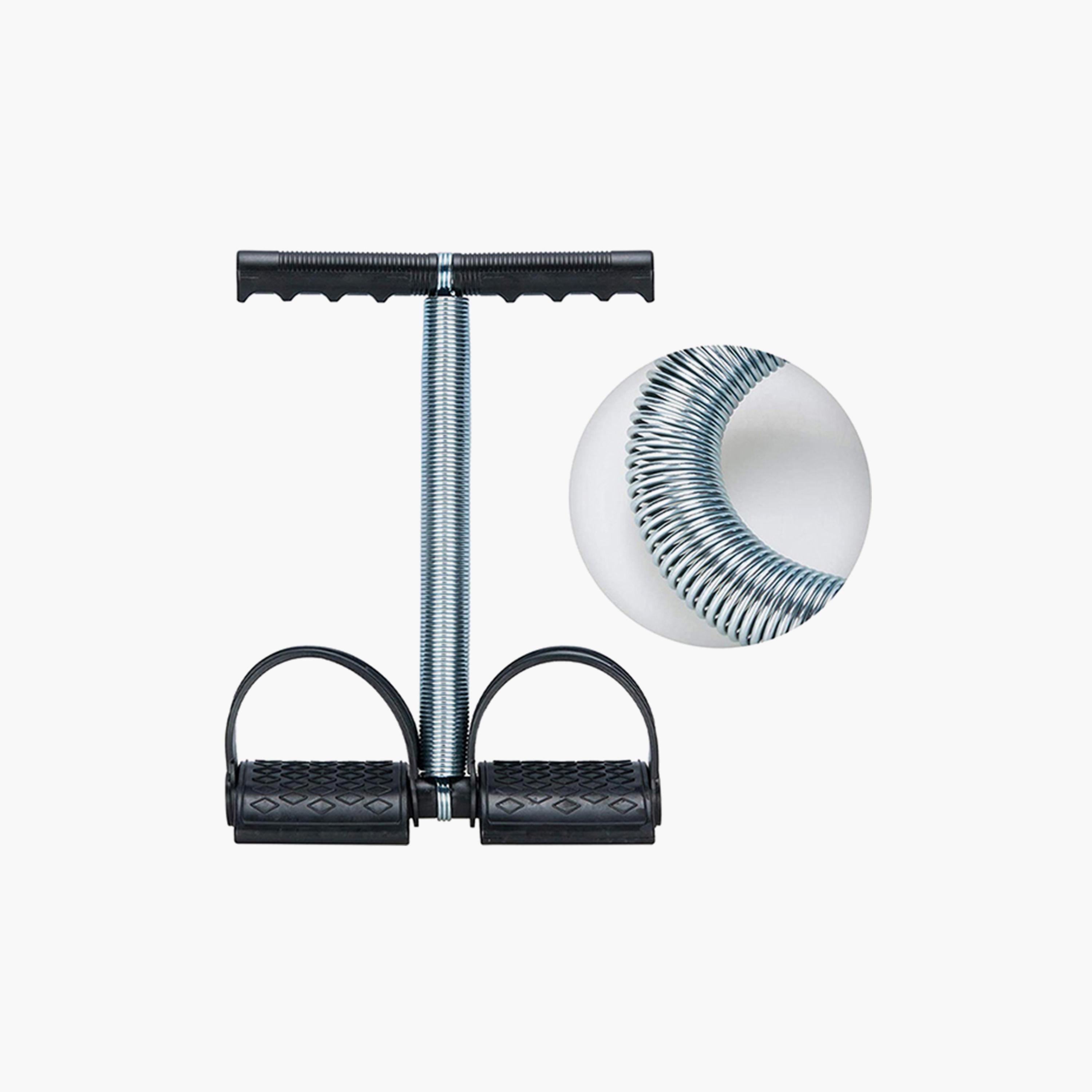 Exercise Tummy Trimmer - Silver and Black-sports-gear-gym-image-3