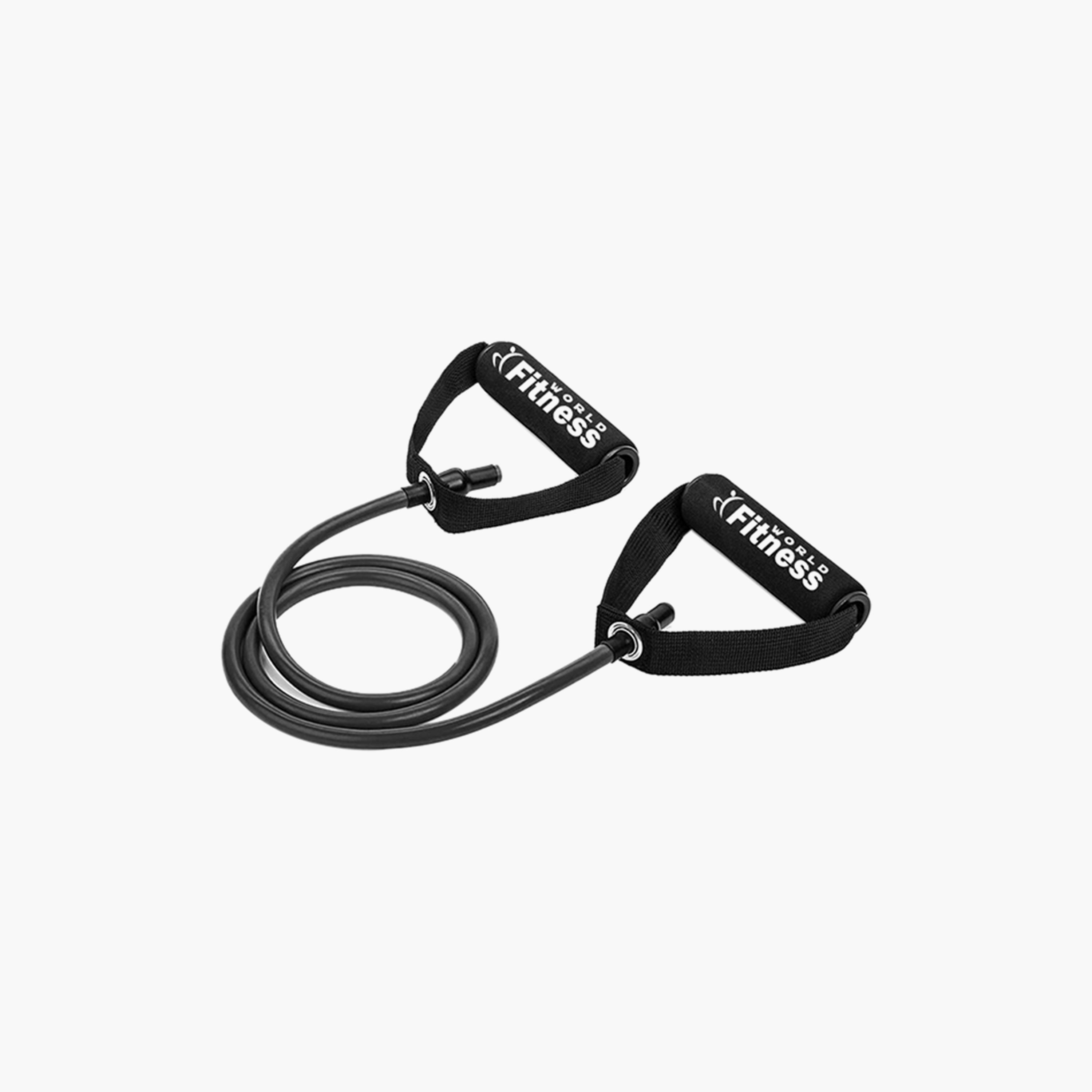 Resistance Training Band Tube - Black-sports-gear-gym-image-1