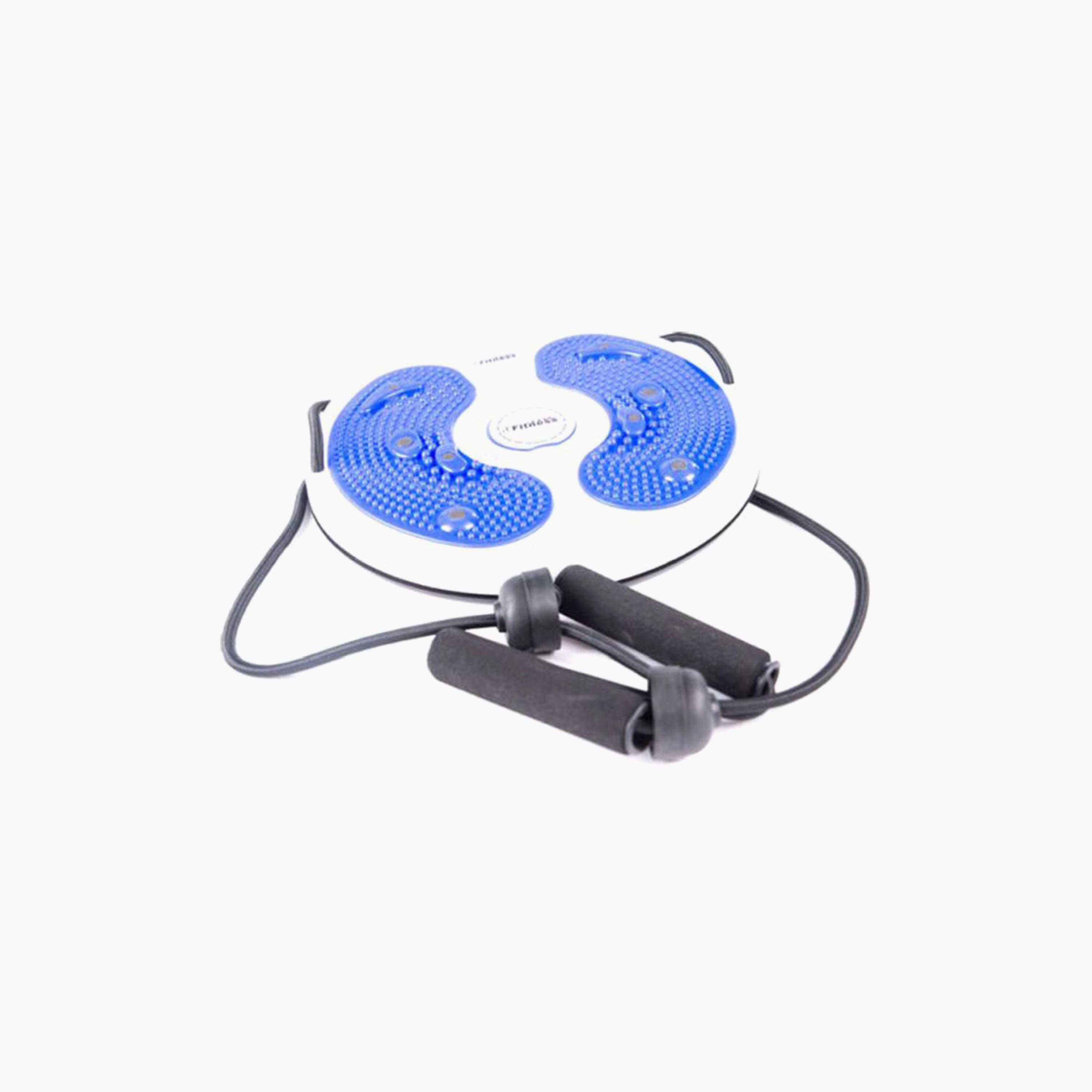 Waist Twisting Disc Board - Blue and White-sports-gear-gym-image-1