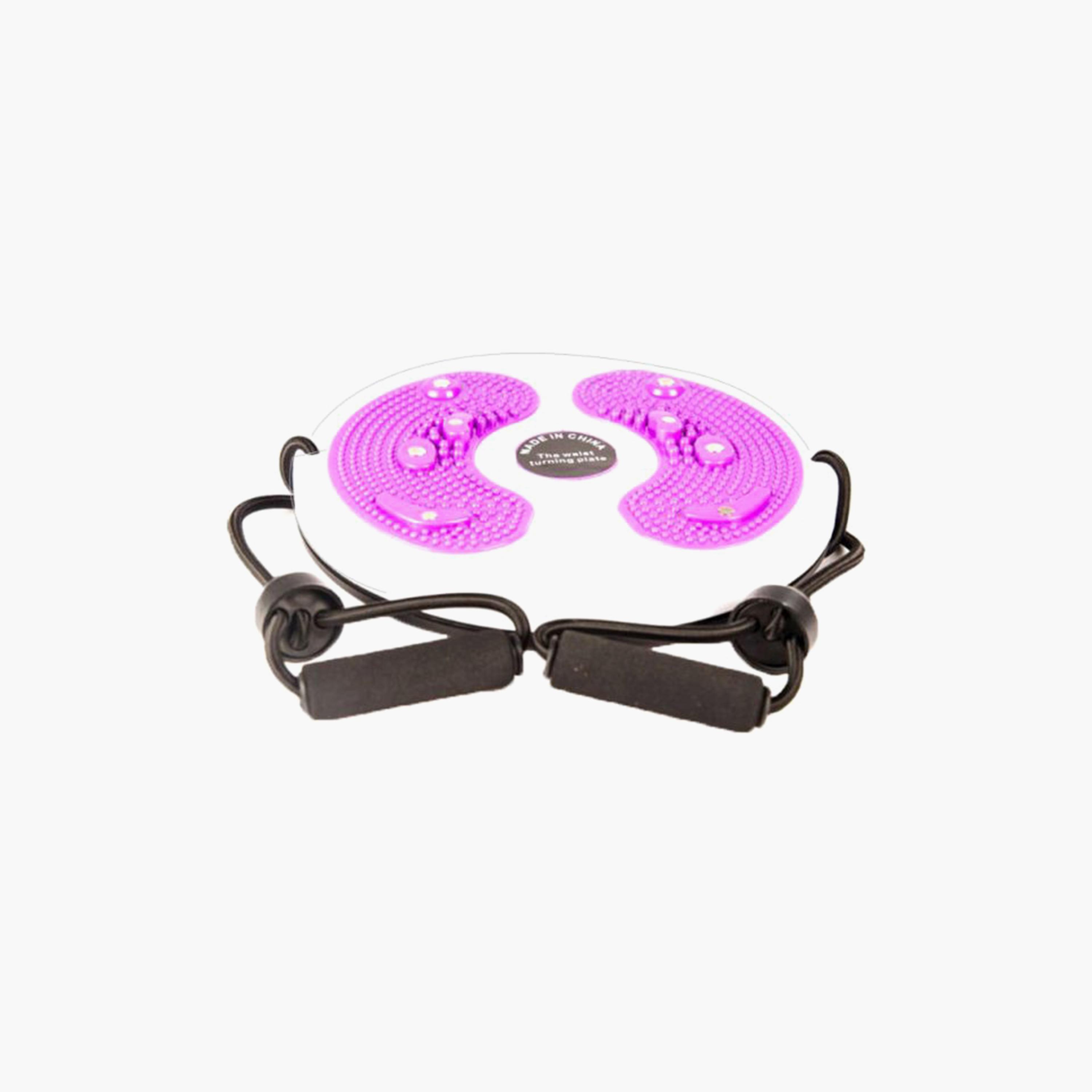 Waist Twisting Disc Board, 28 x 5 x 28 cm - Purple-sports-gear-gym-image-2