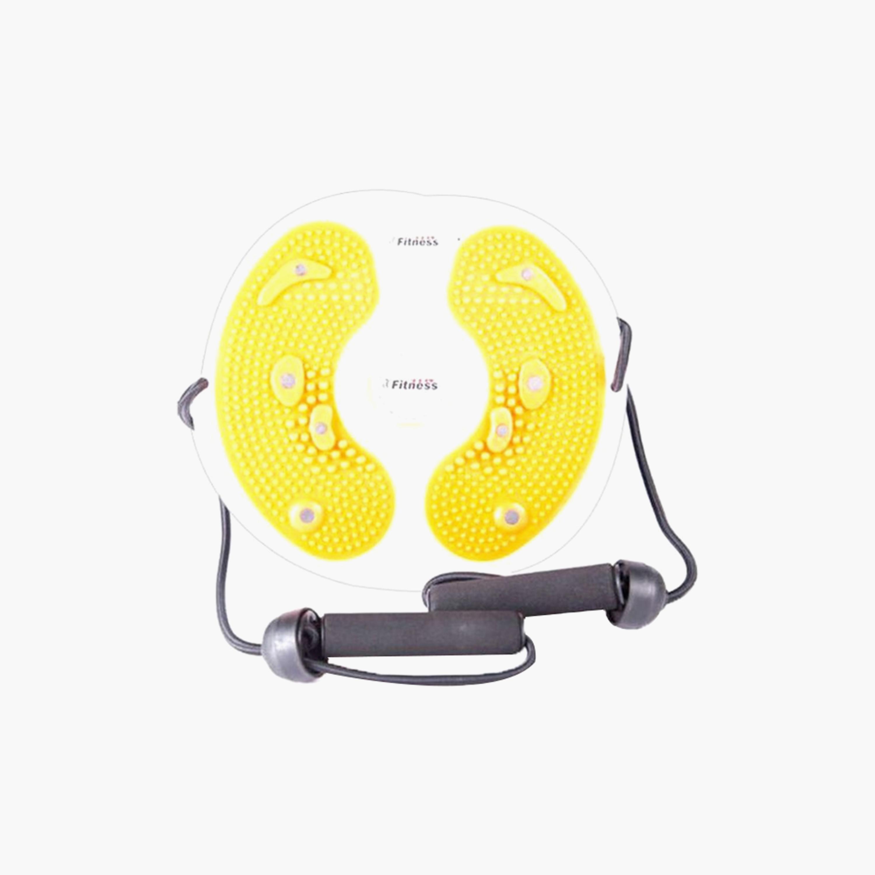 Waist Twisting Disc Board, 1 x 1 x 1 cm - Yellow -sports-gear-gym-image-1