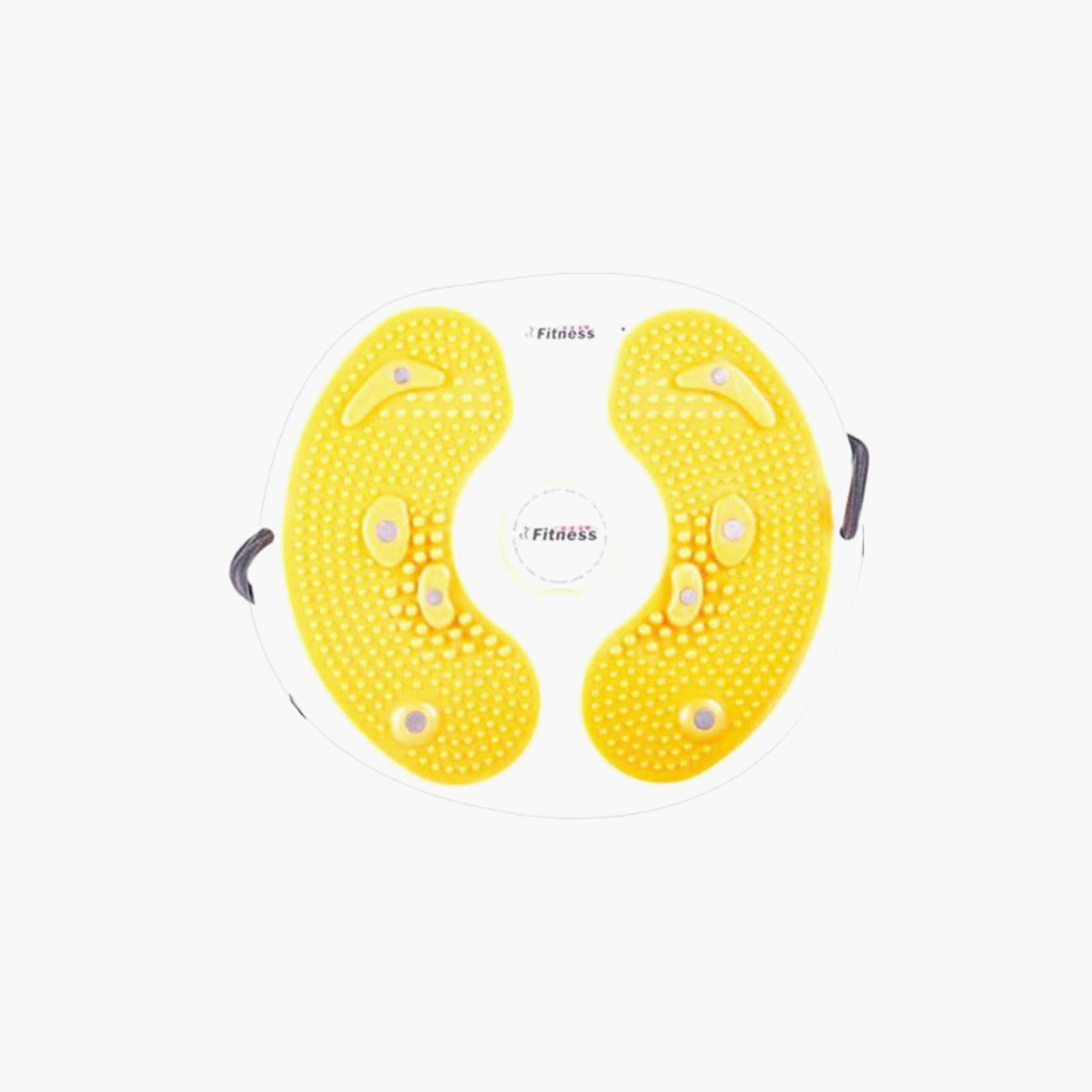 Waist Twisting Disc Board, 1 x 1 x 1 cm - Yellow -sports-gear-gym-image-2