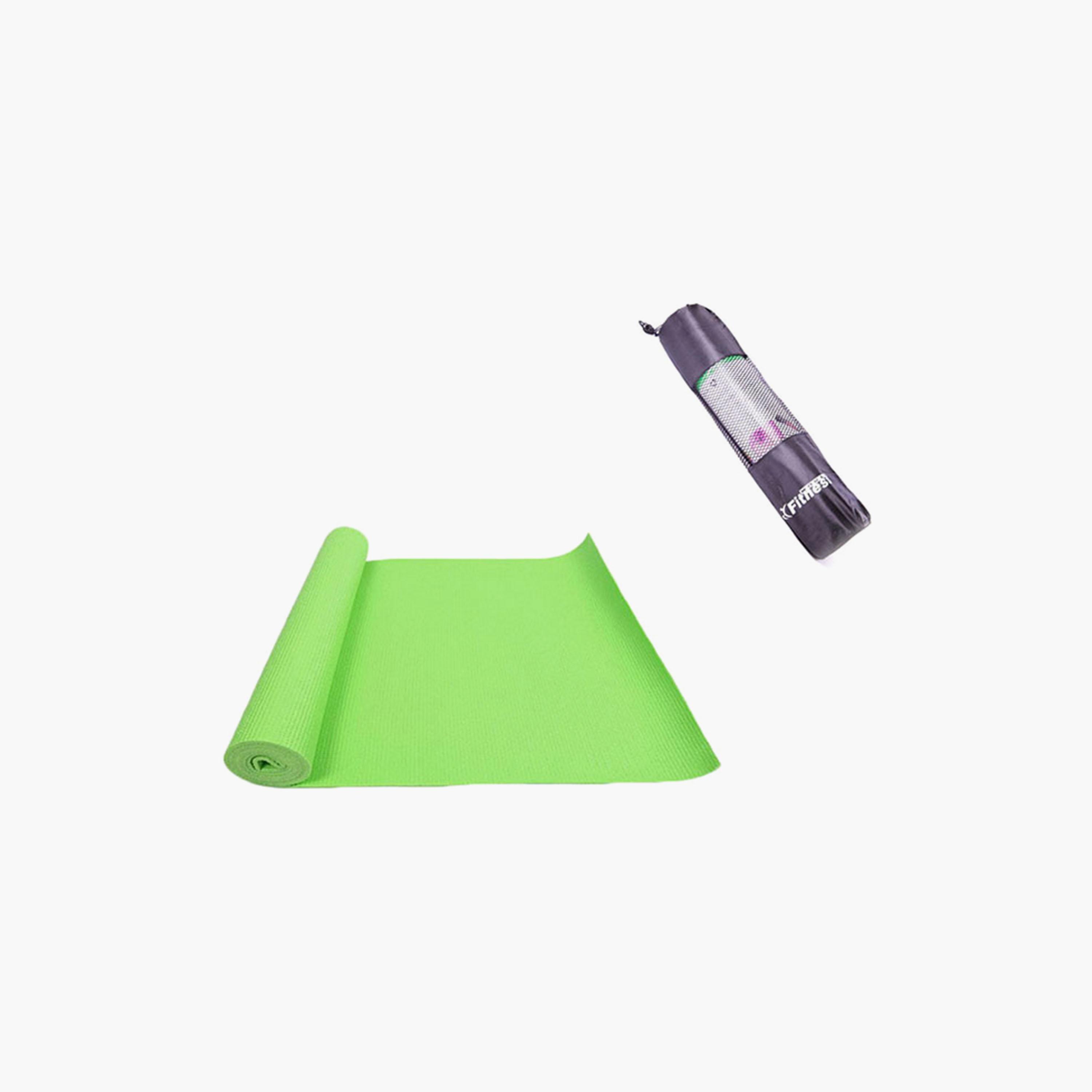 Anti-Skid Yoga Mat, 173 x 61 x 0.8 cm - Green-sports-gear-gym-image-2