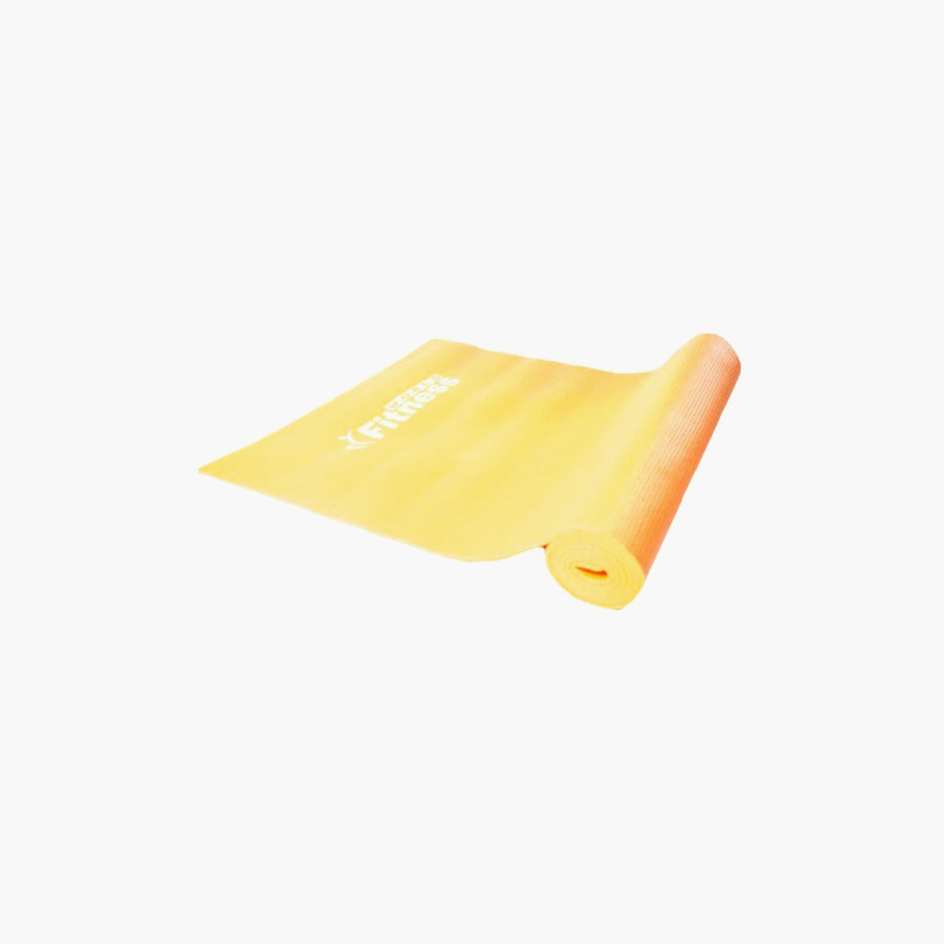 Anti-Skid Yoga Mat, 173 x 61 x 0.8 cm - Yellow-sports-gear-gym-image-1