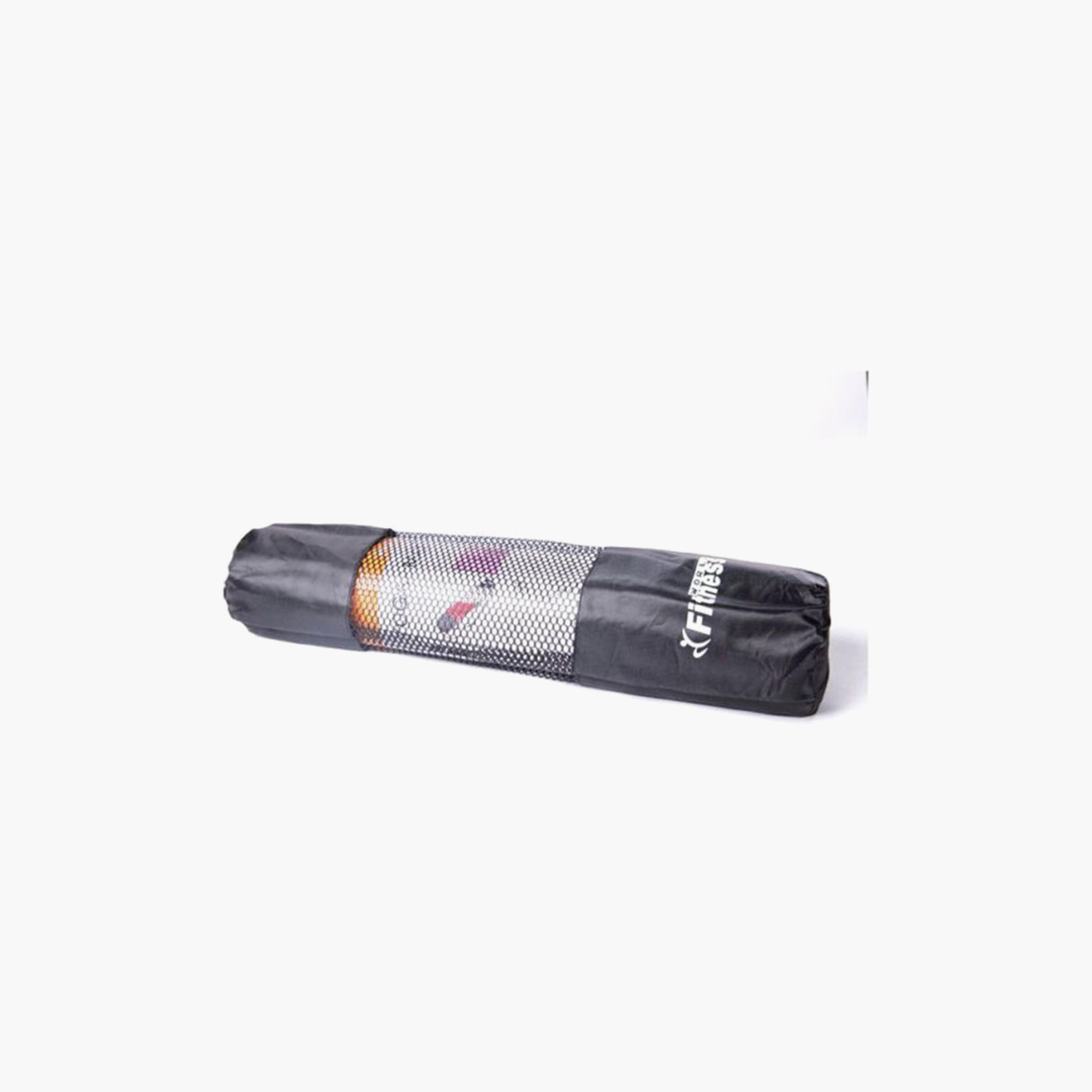 Anti-Skid Yoga Mat, 173 x 61 x 0.8 cm - Yellow-sports-gear-gym-image-2