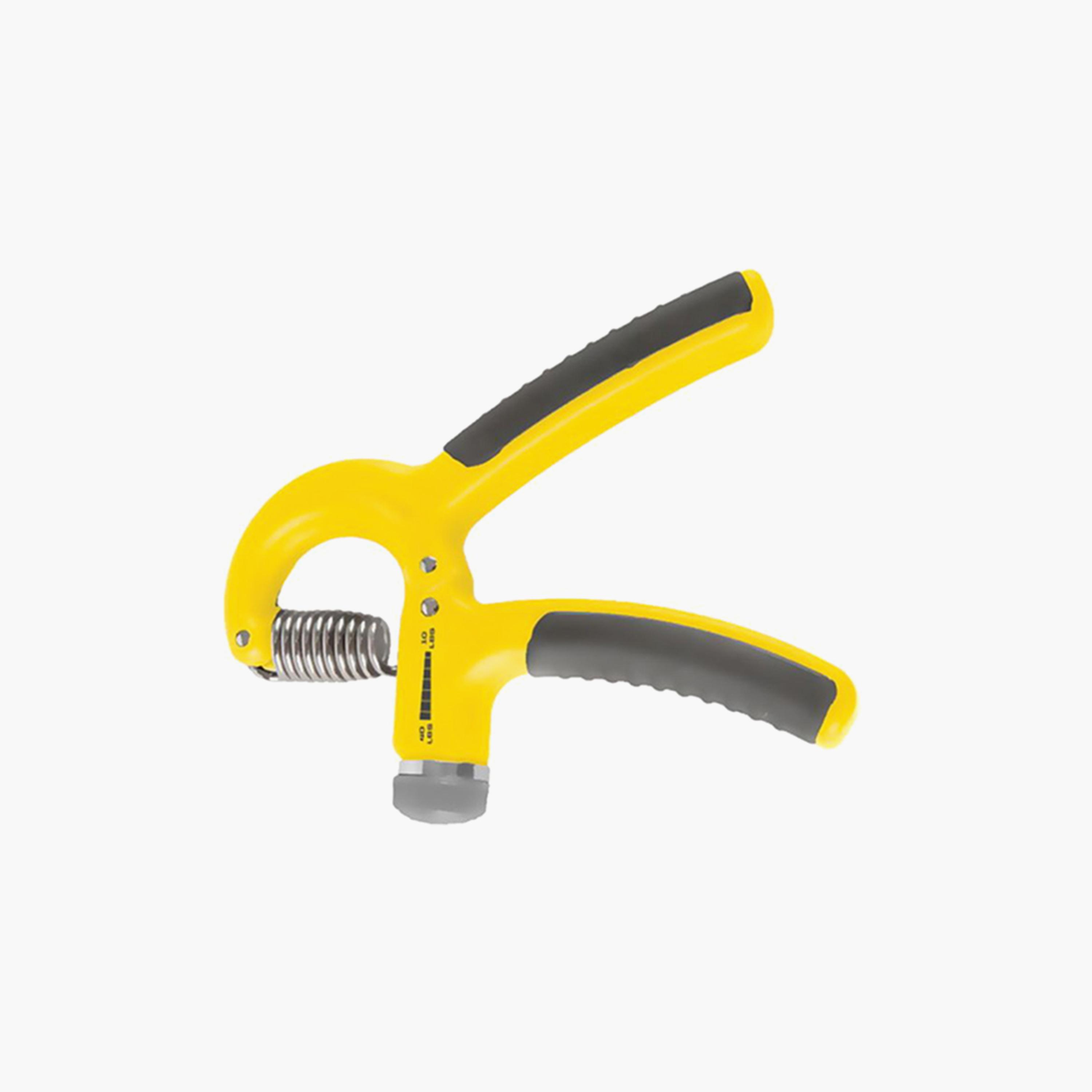 Adjustable Hand Grip Strengthener - Yellow and Grey-sports-gear-gym-image-2