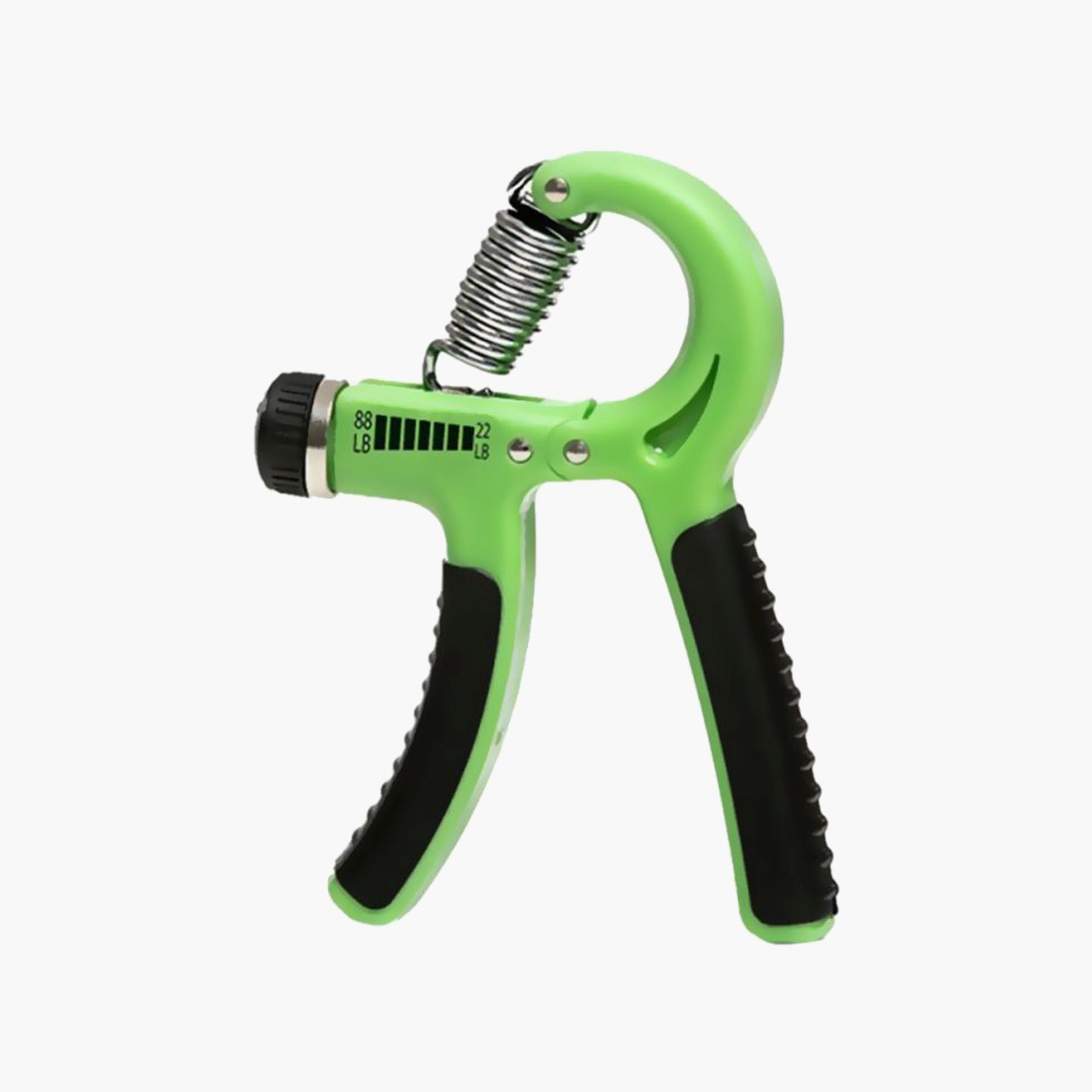 Adjustable Hand Grip Strengthener - Green and Black-sports-gear-gym-image-1