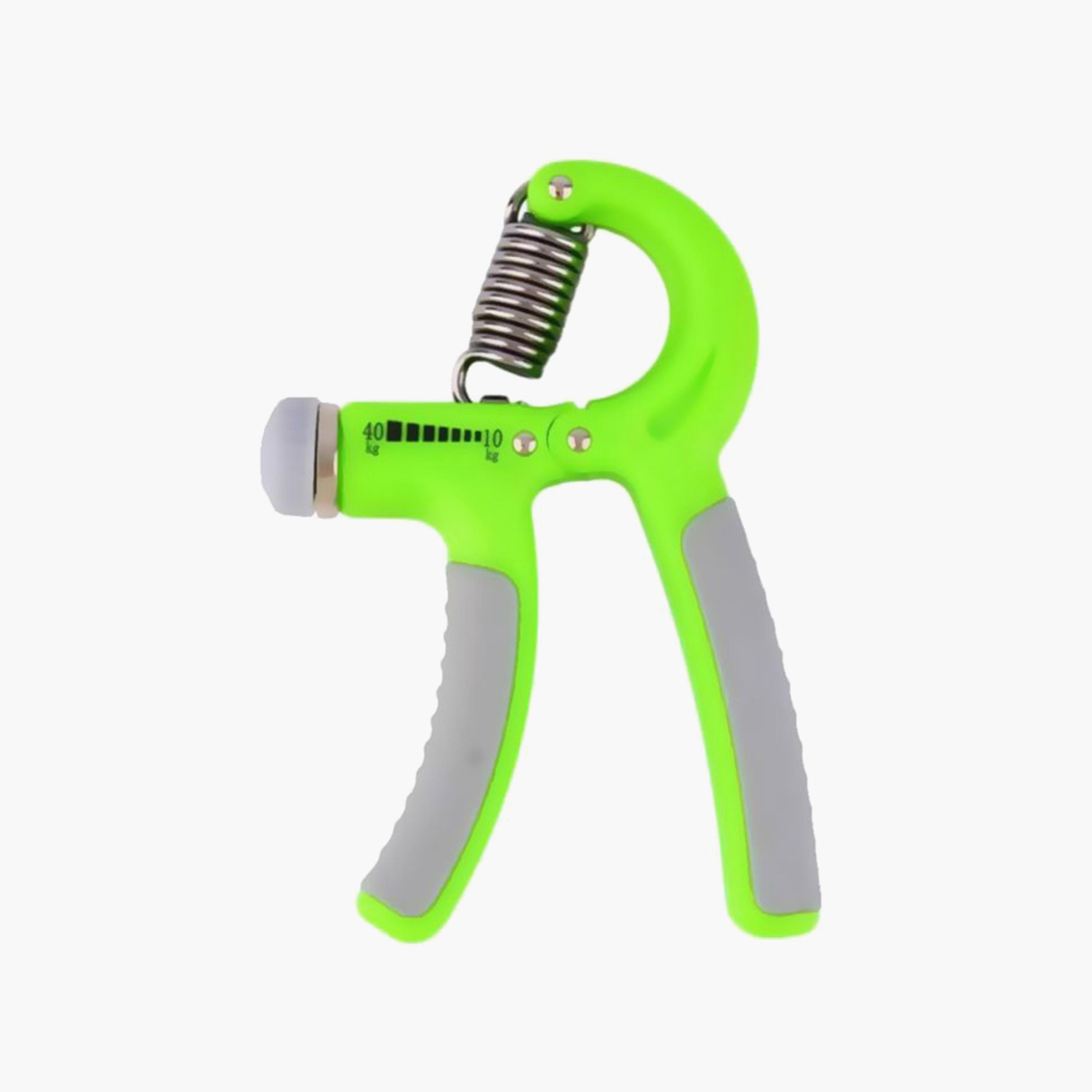 Adjustable Hand Grip Strengthener - Green and Grey-sports-gear-gym-image-1