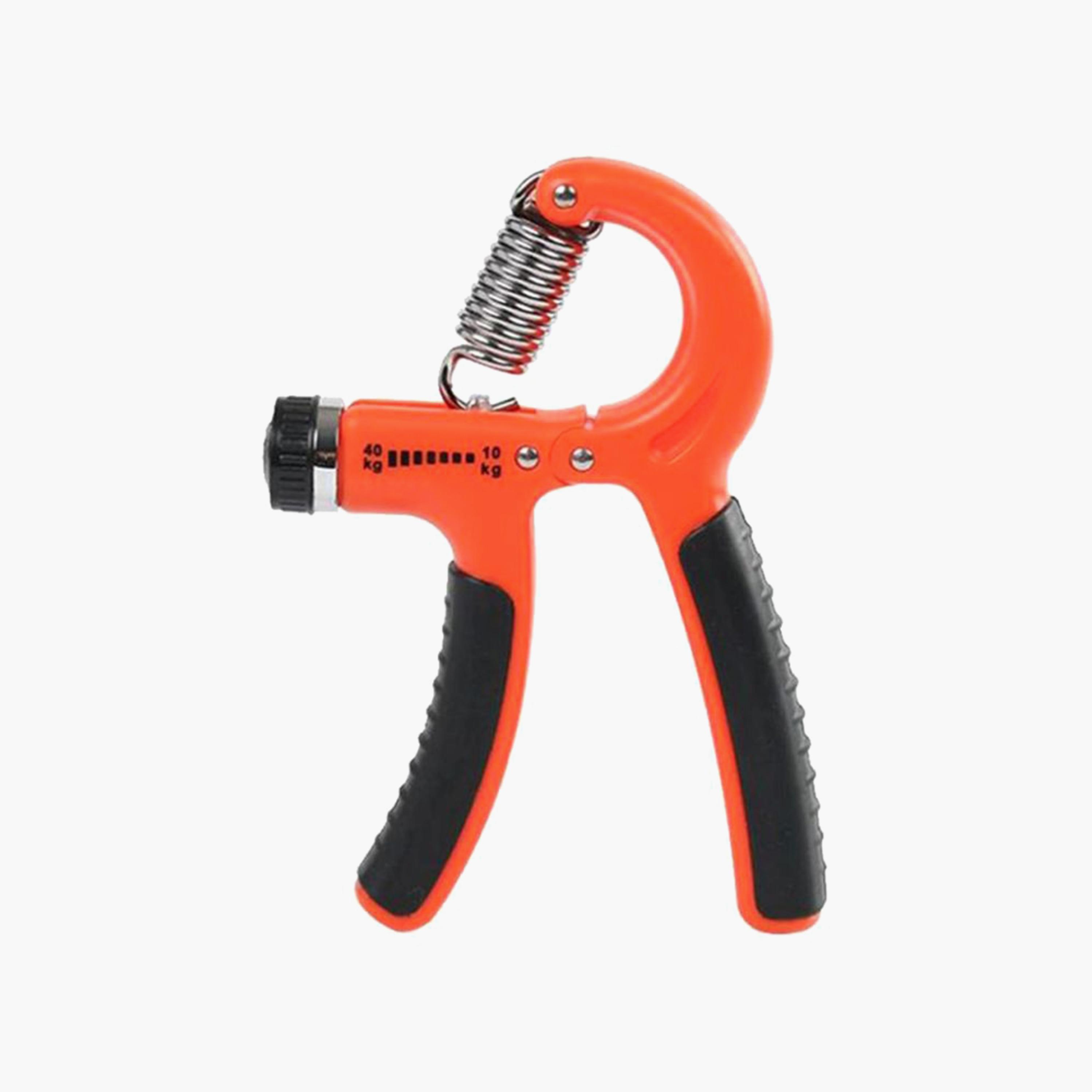Hand Grip Strengthener - Orange and Black-sports-gear-gym-image-1