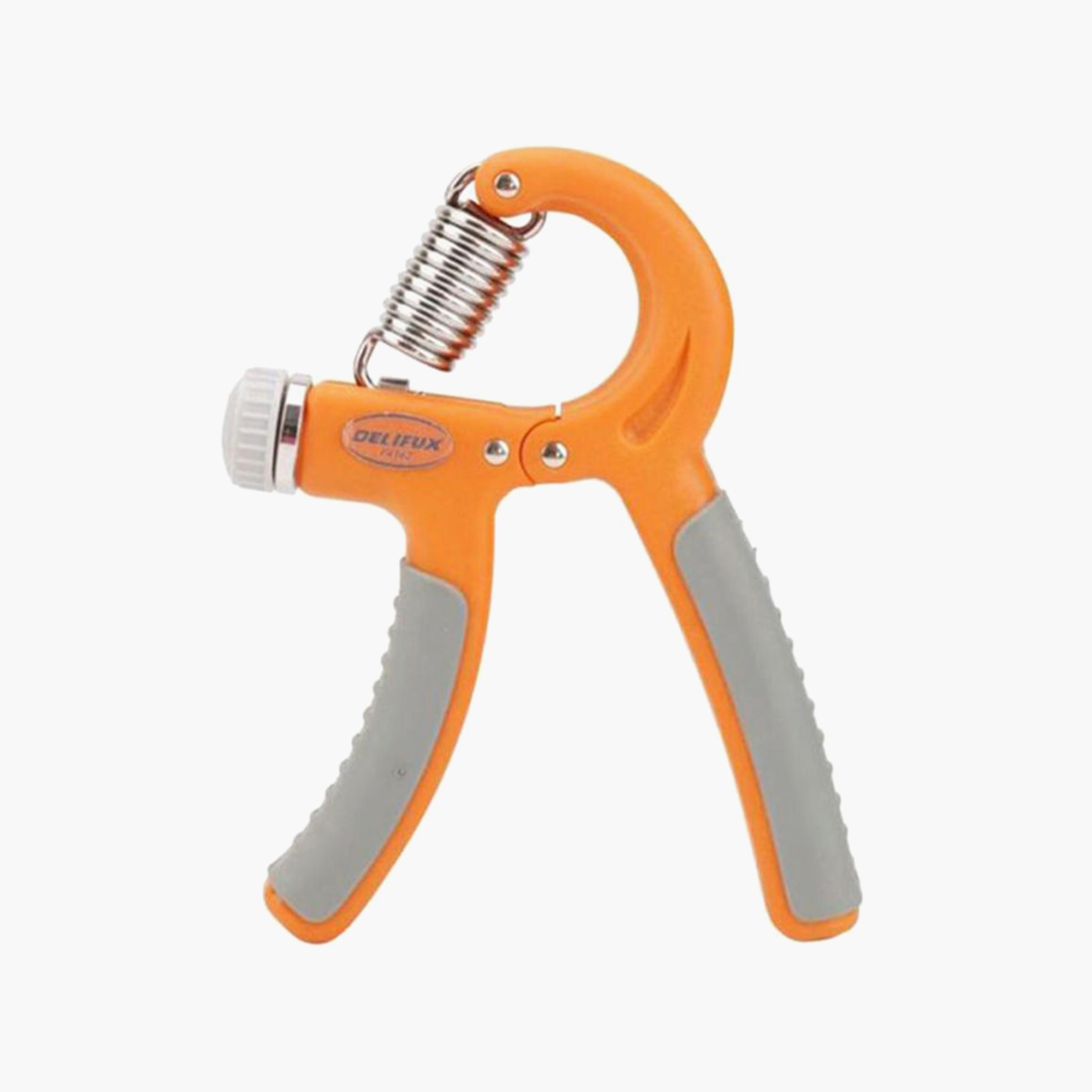 Hand Grip Strengthener - Orange and Grey-sports-gear-gym-image-1