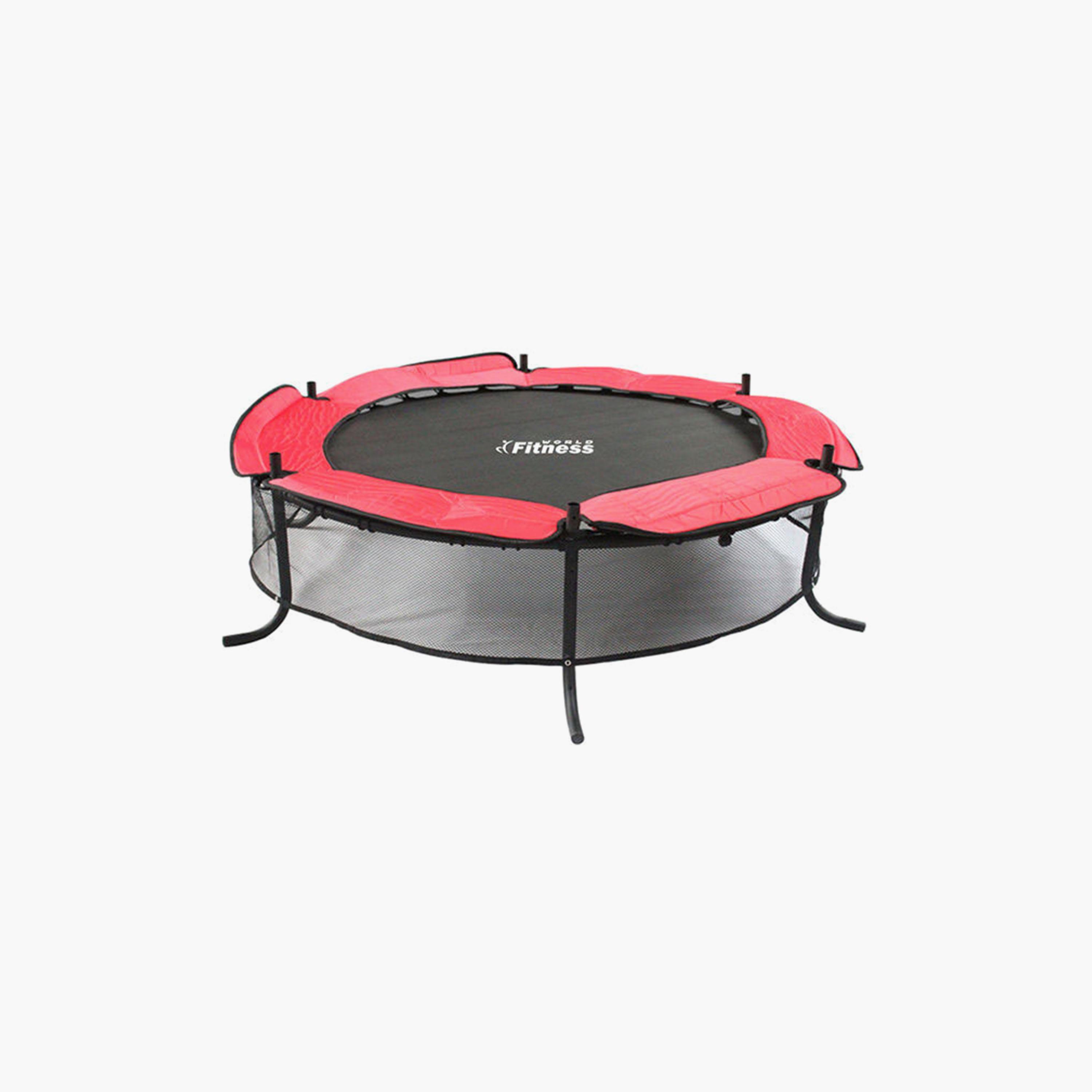 Trampoline - Red and Black-sports-gear-gym-image-3