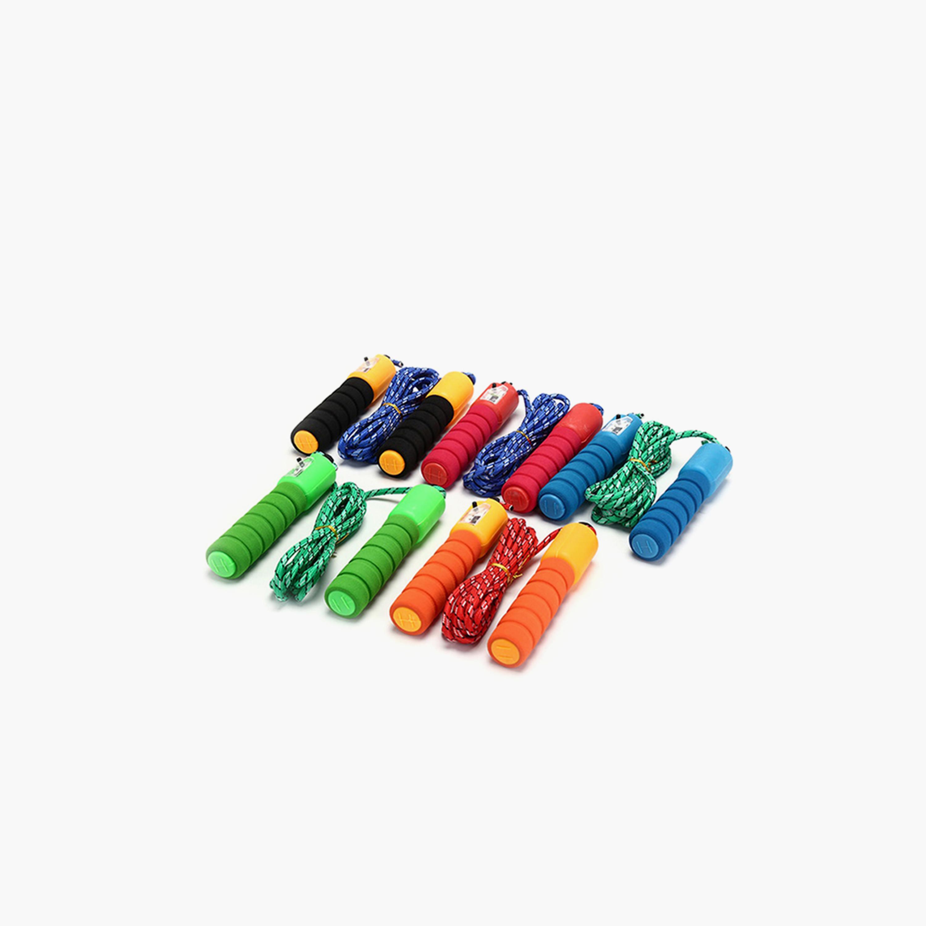 Jumping Rope with Jumper Counter, Green-sports-gear-gym-image-4