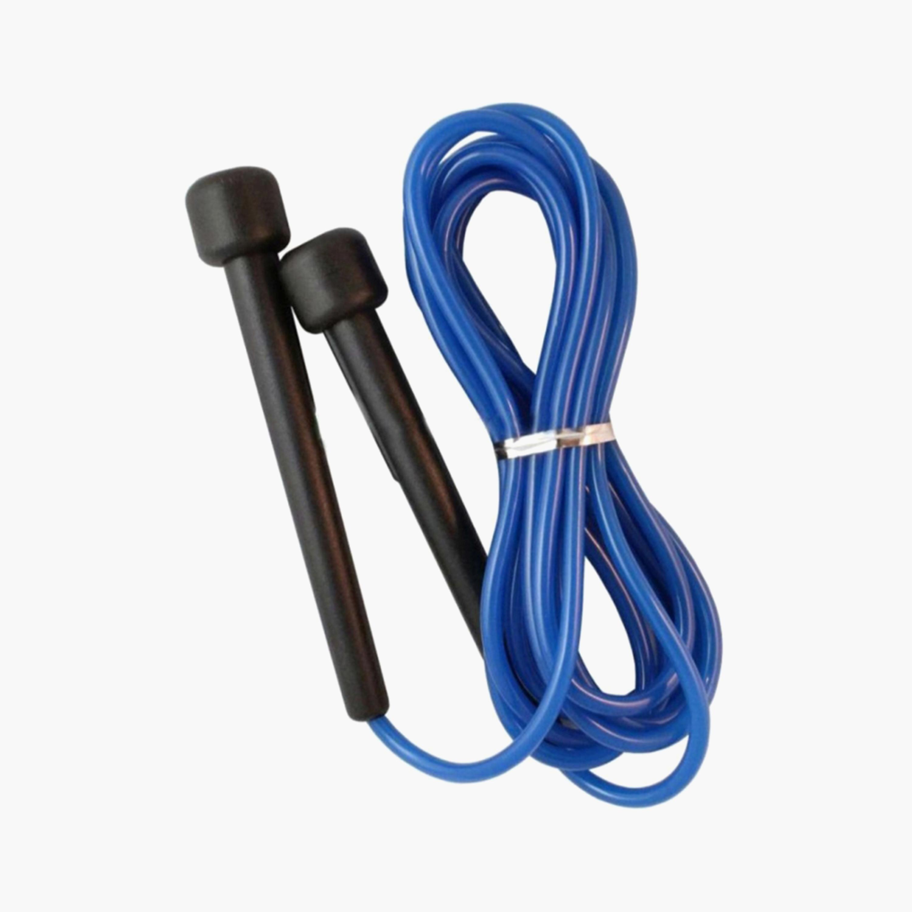 Leaping Rope, 2.6 Meter - Blue-sports-gear-gym-image-1