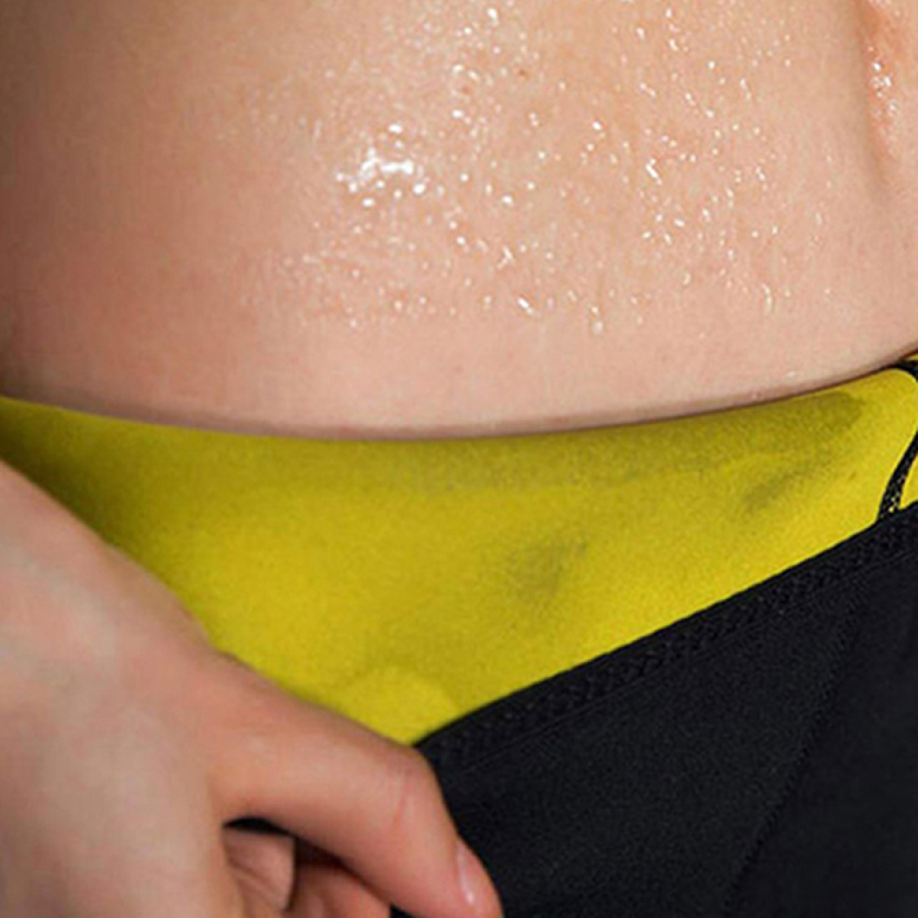 Sauna Pants For Slimming and Sculpting The Body, M - Black-sports-gear-supports-image-3