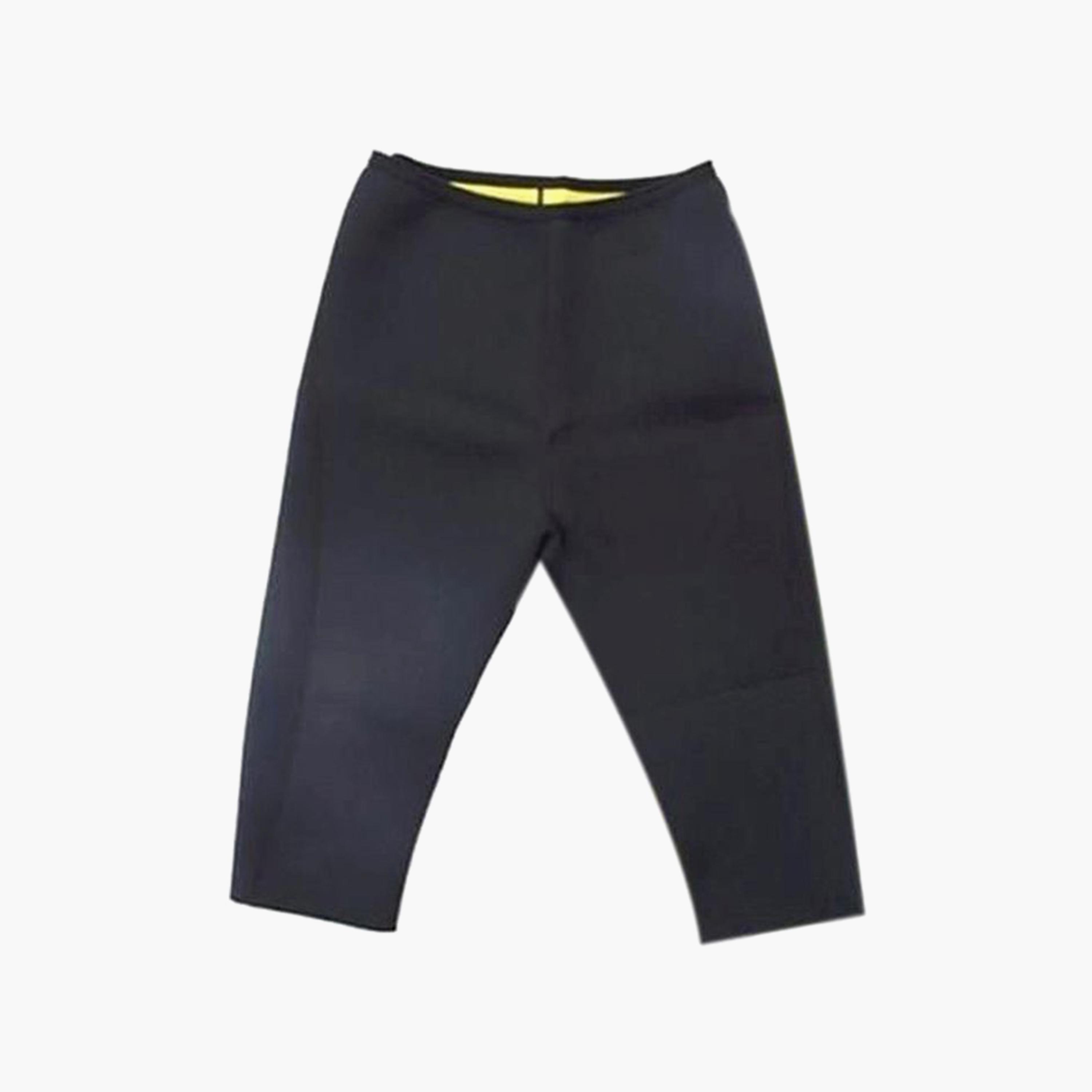 Sauna Pants For Slimming and Sculpting The Body, XL - Black-sports-gear-supports-image-1
