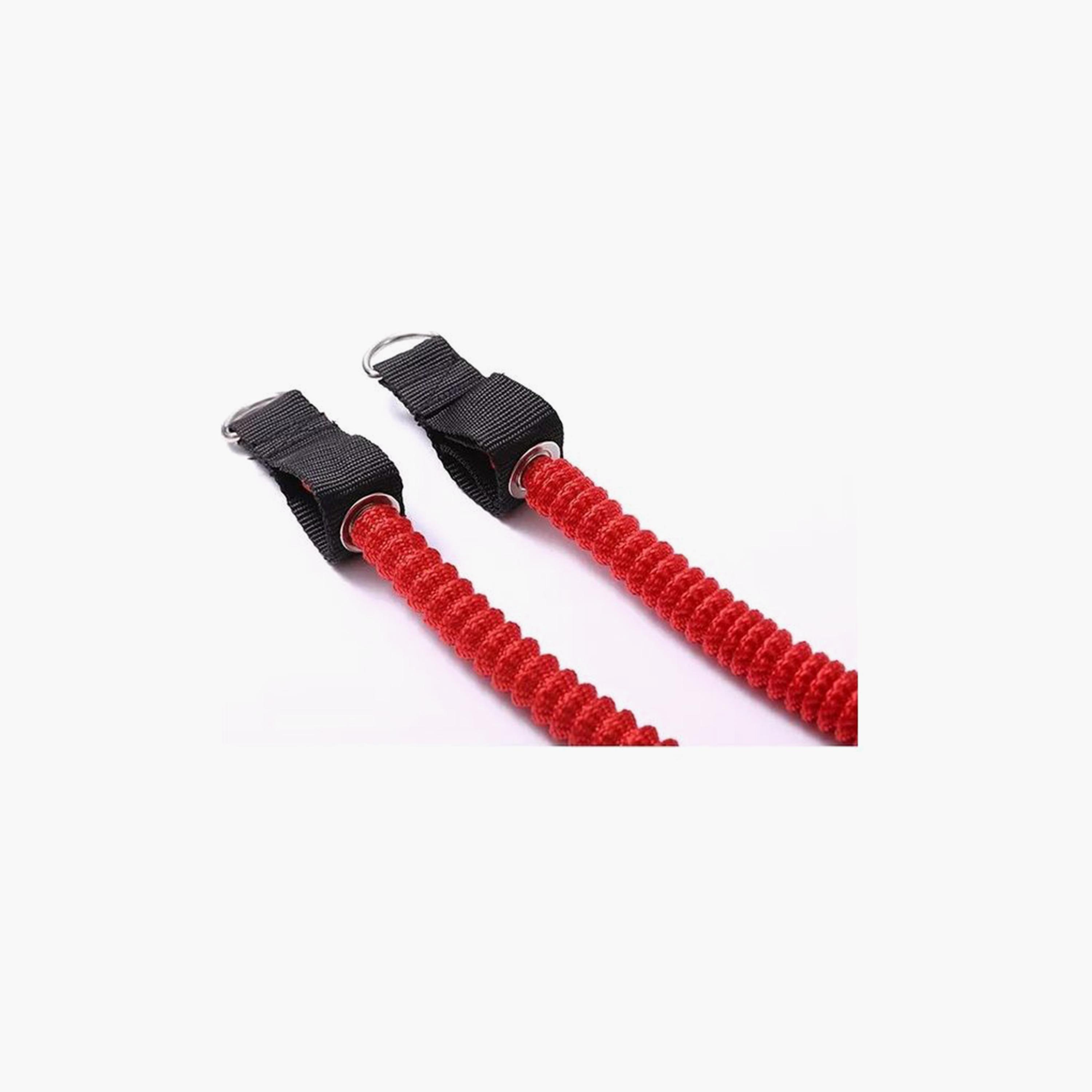 Portable Home Gym Workout Kit, 47 cm - Red and Black-sports-gear-gym-image-2