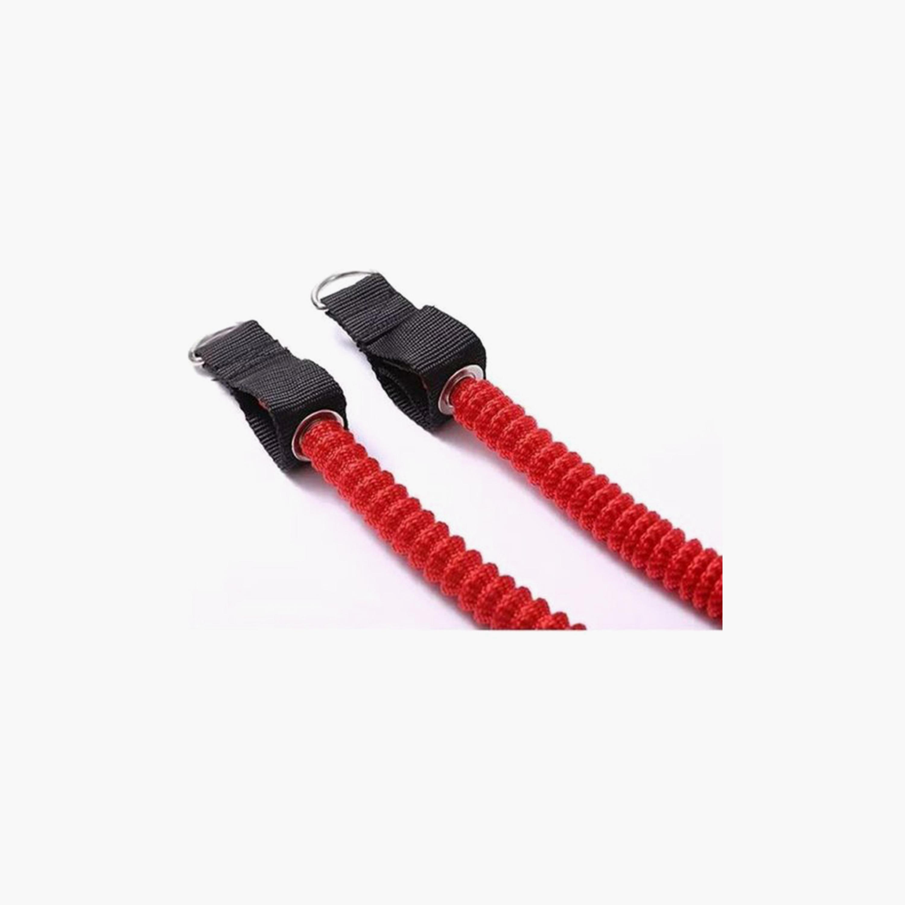 Portable Home Gym Workout Kit, 47 cm - Red and Black-sports-gear-gym-image-3