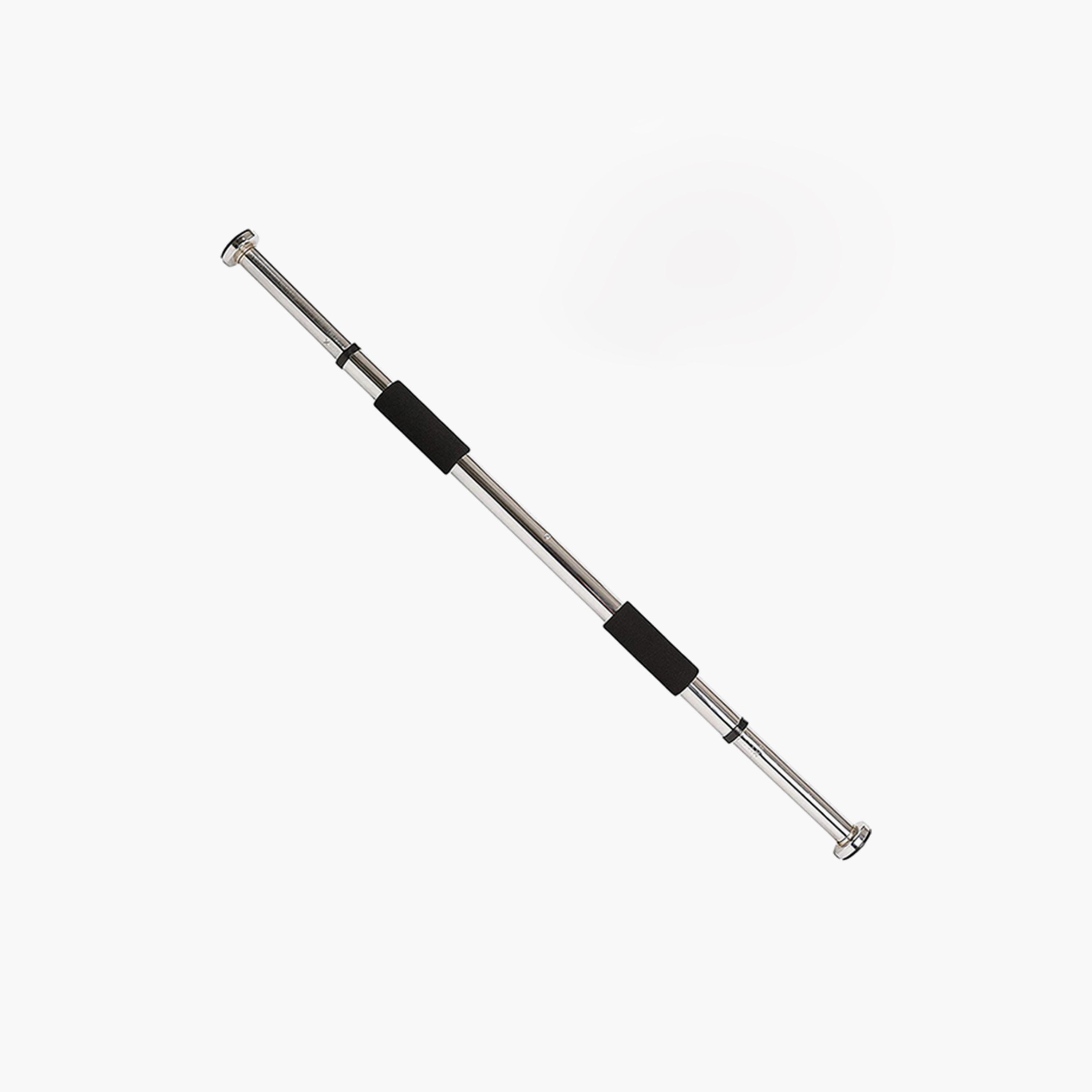 Bar Iron Mind Door Fitness World - Silver and Black-sports-gear-gym-image-2