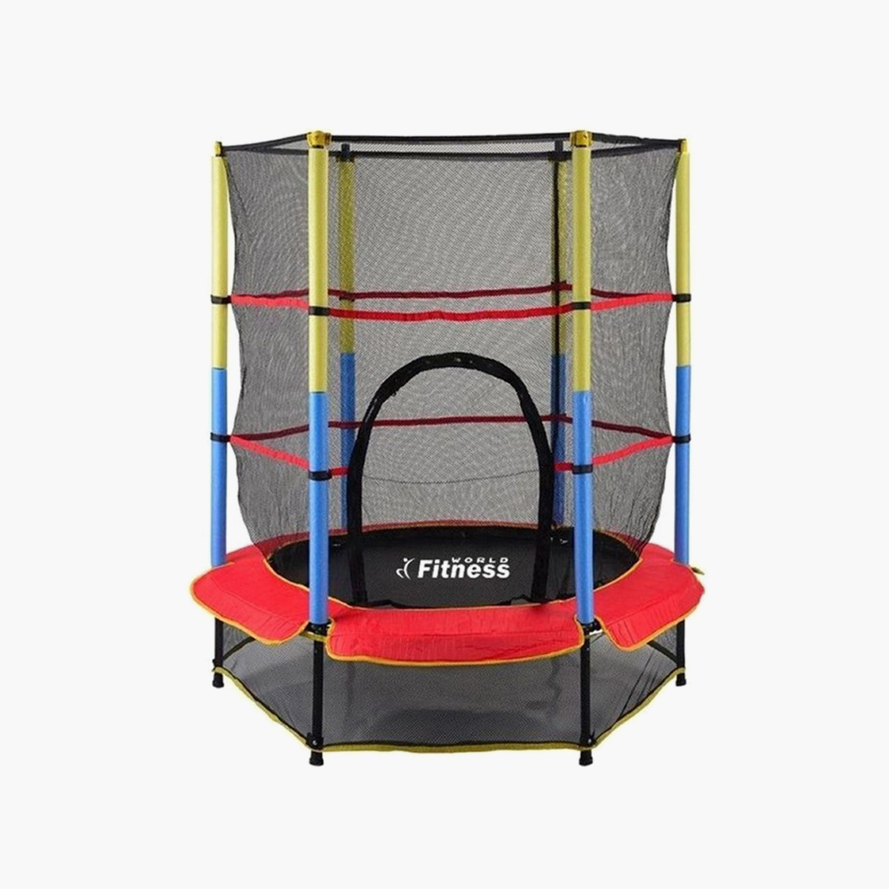 Trampoline - Multicolour-sports-gear-gym-image-1