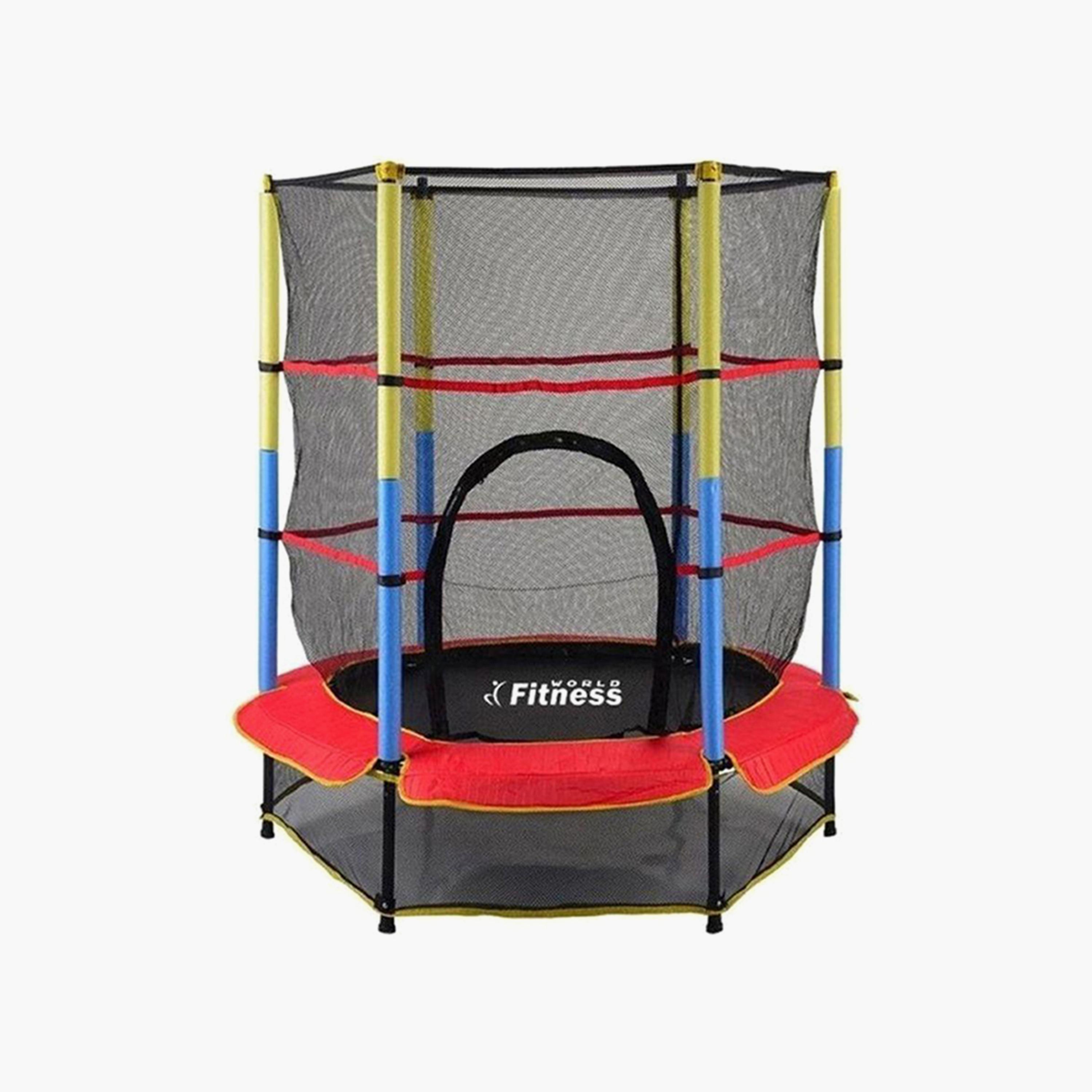 Outdoor Trampoline - Multicolour-sports-gear-gym-image-1