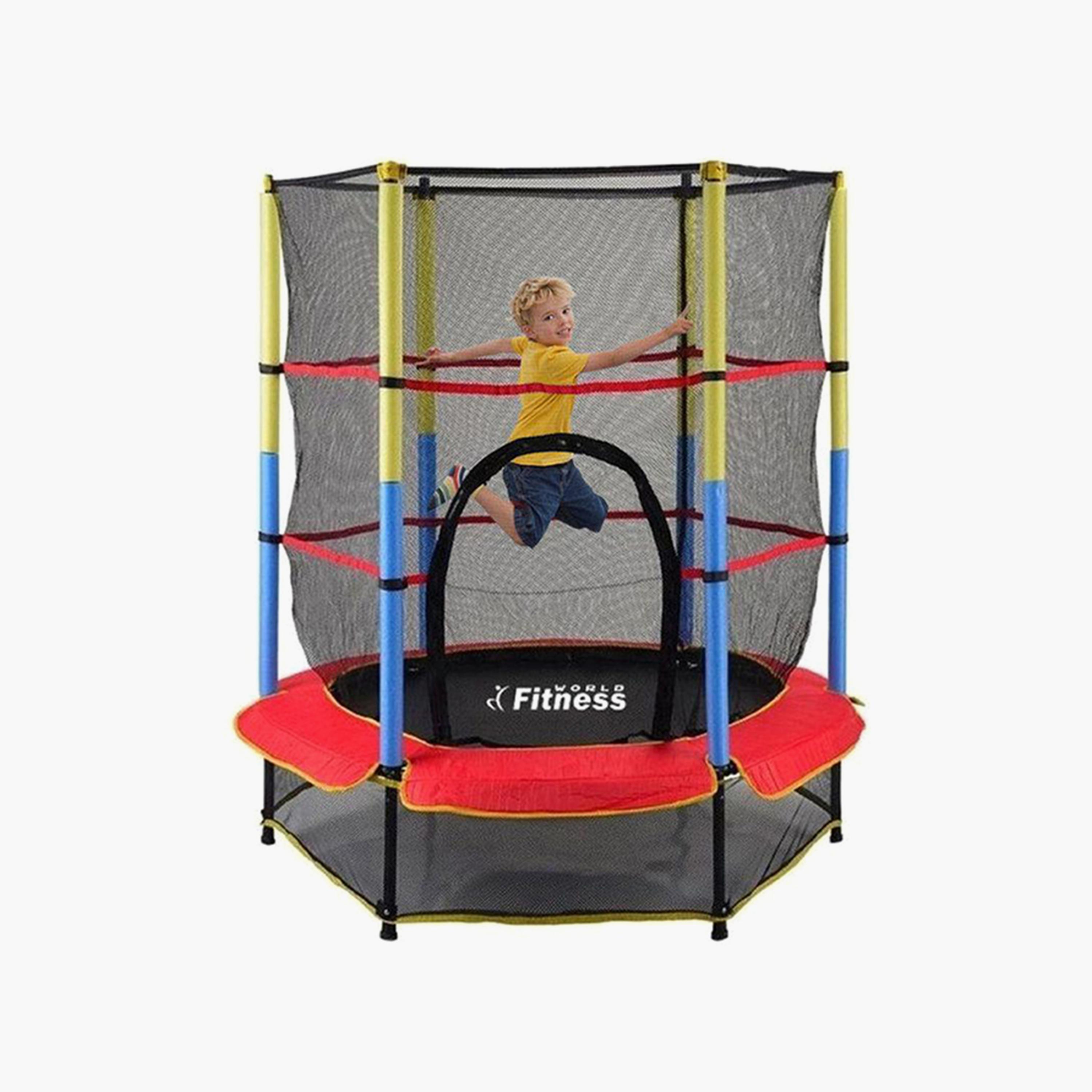 Outdoor Trampoline - Multicolour-sports-gear-gym-image-2