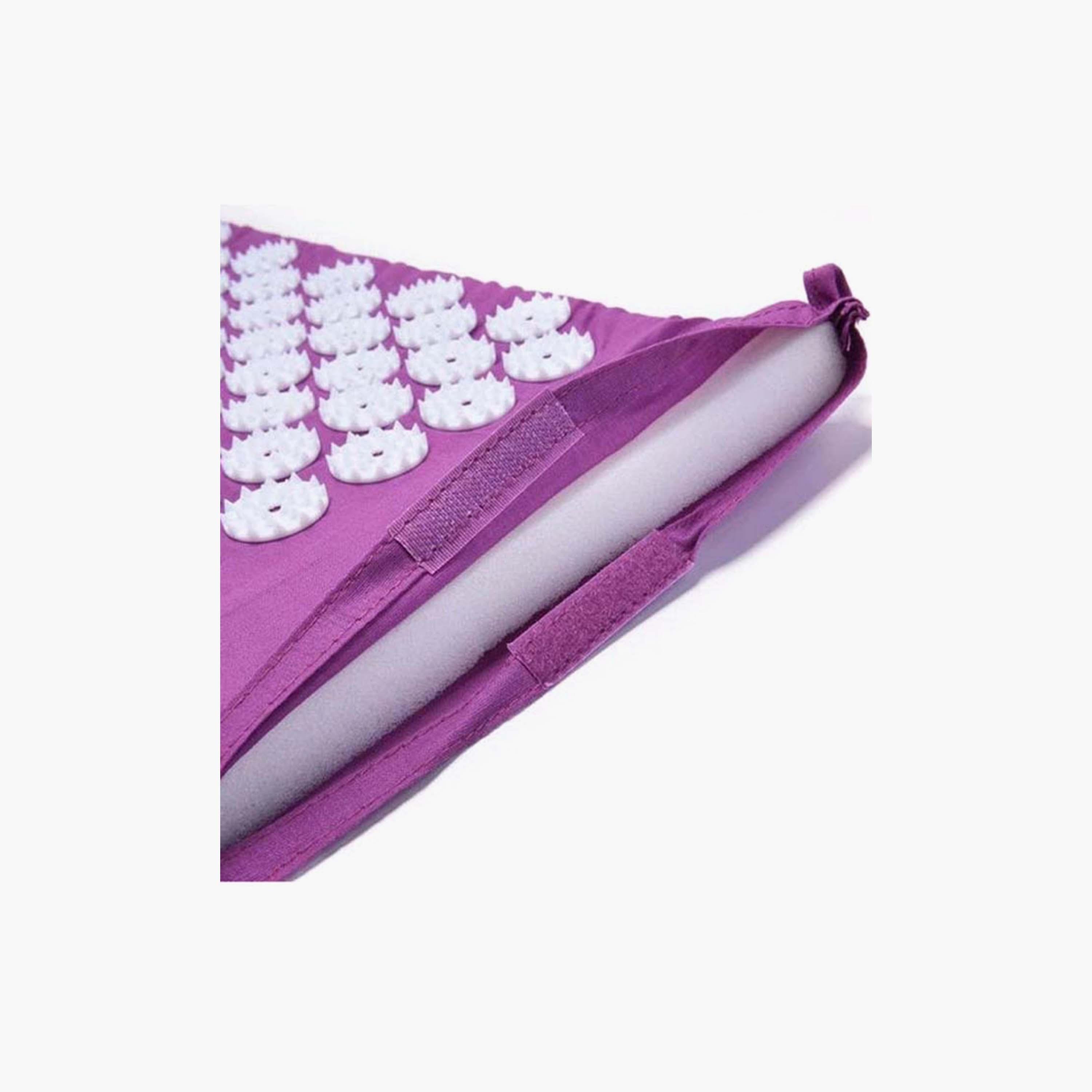 Acupressure Mat and Pillow Set, 2356A - Purple-sports-gear-gym-image-4