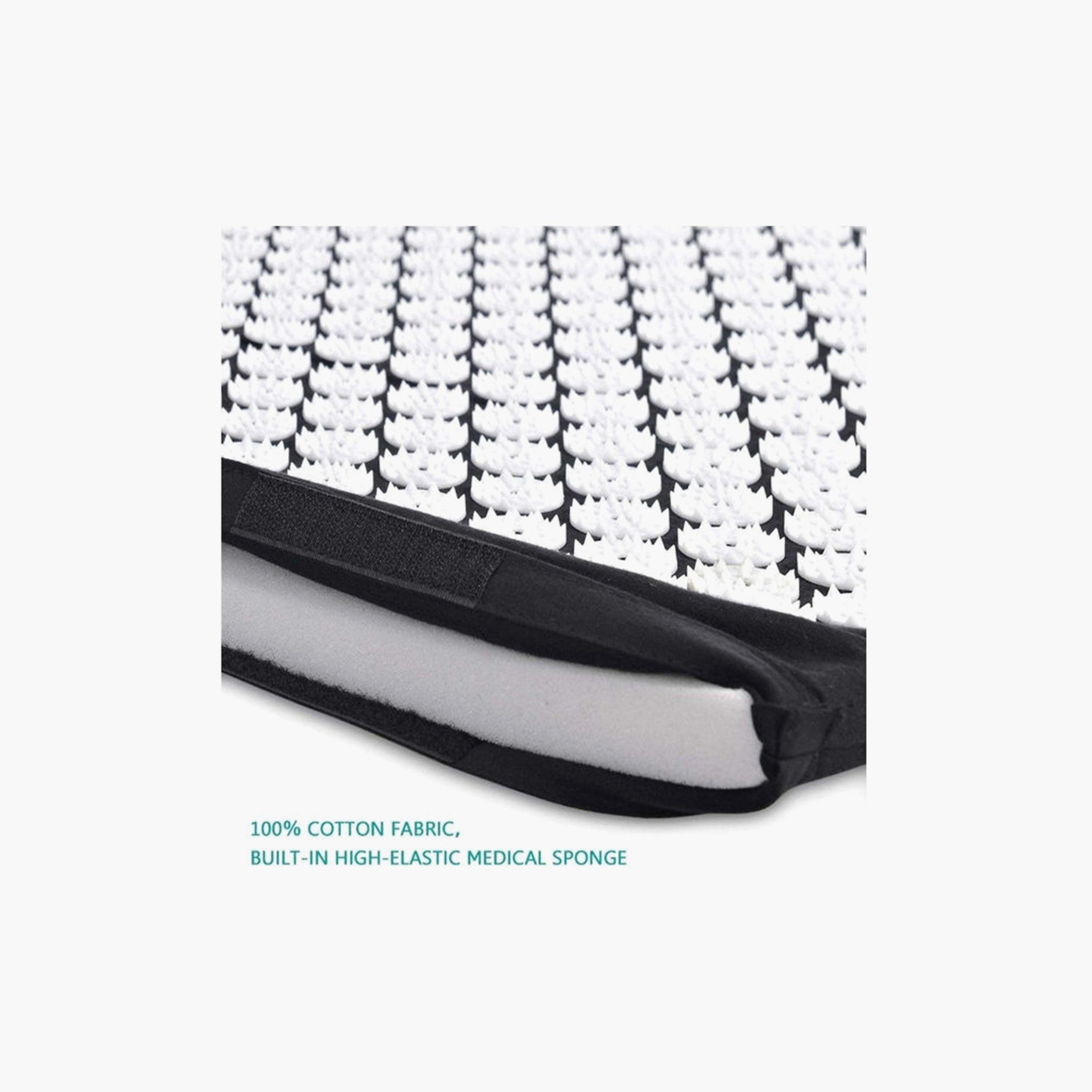 Acupressure Mat and Pillow Set, 64532A - Black-sports-gear-gym-image-3