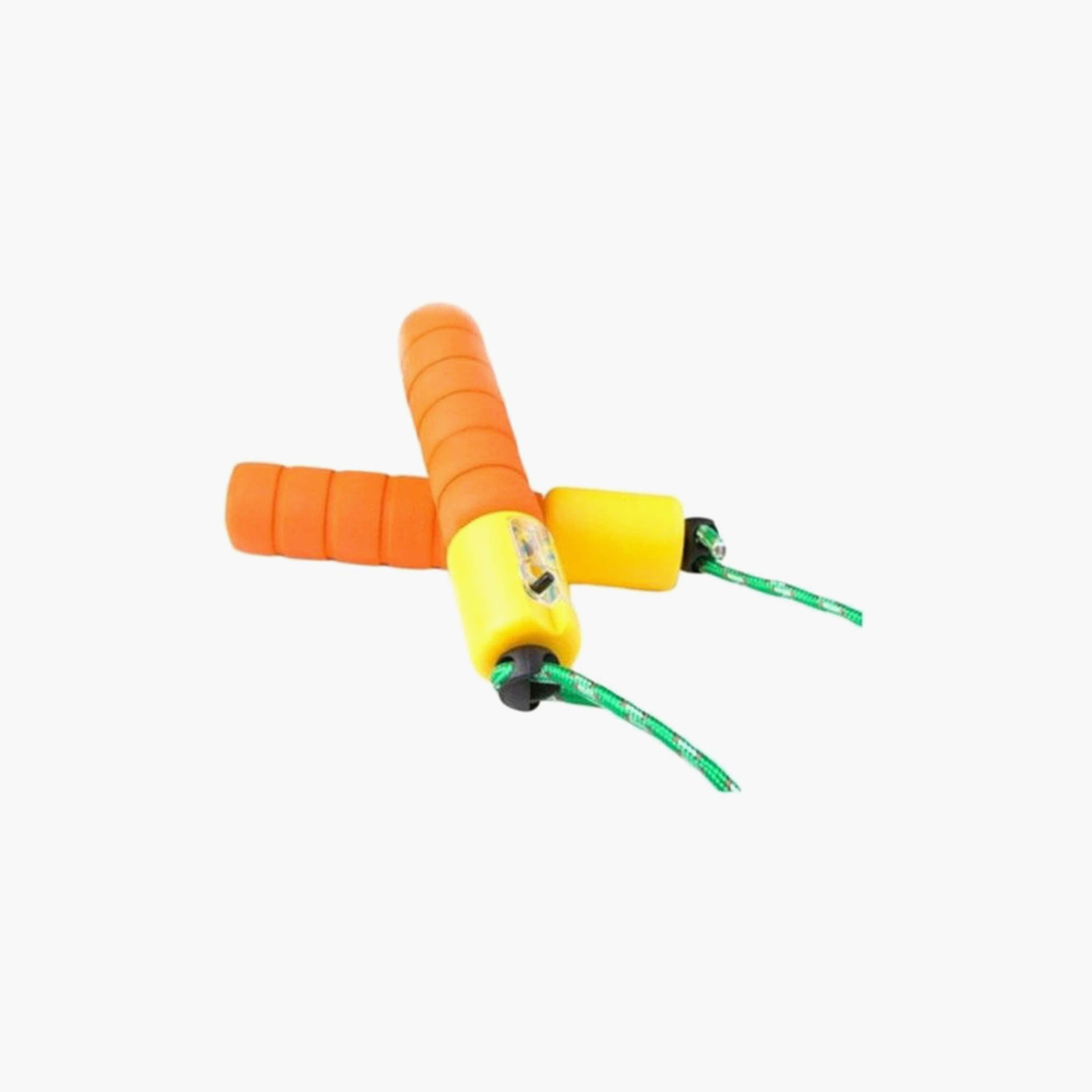 Skipping Rope - Orange and Green-sports-gear-gym-image-1