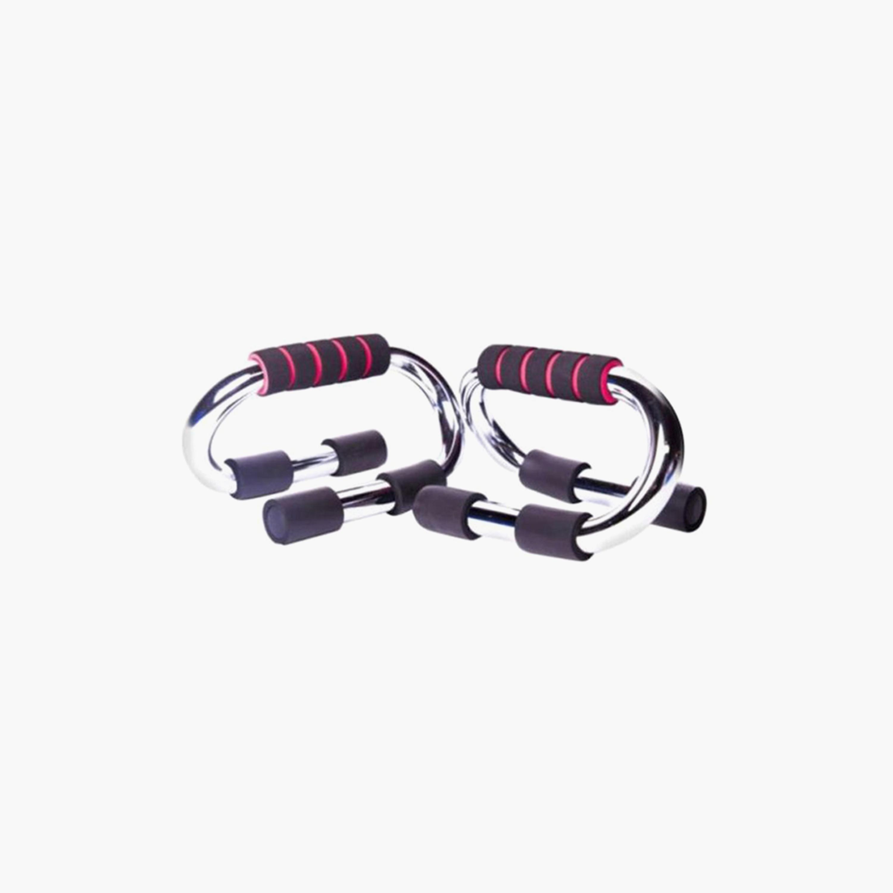 S Style Push Up Holder - Red and Black-sports-gear-gym-image-1