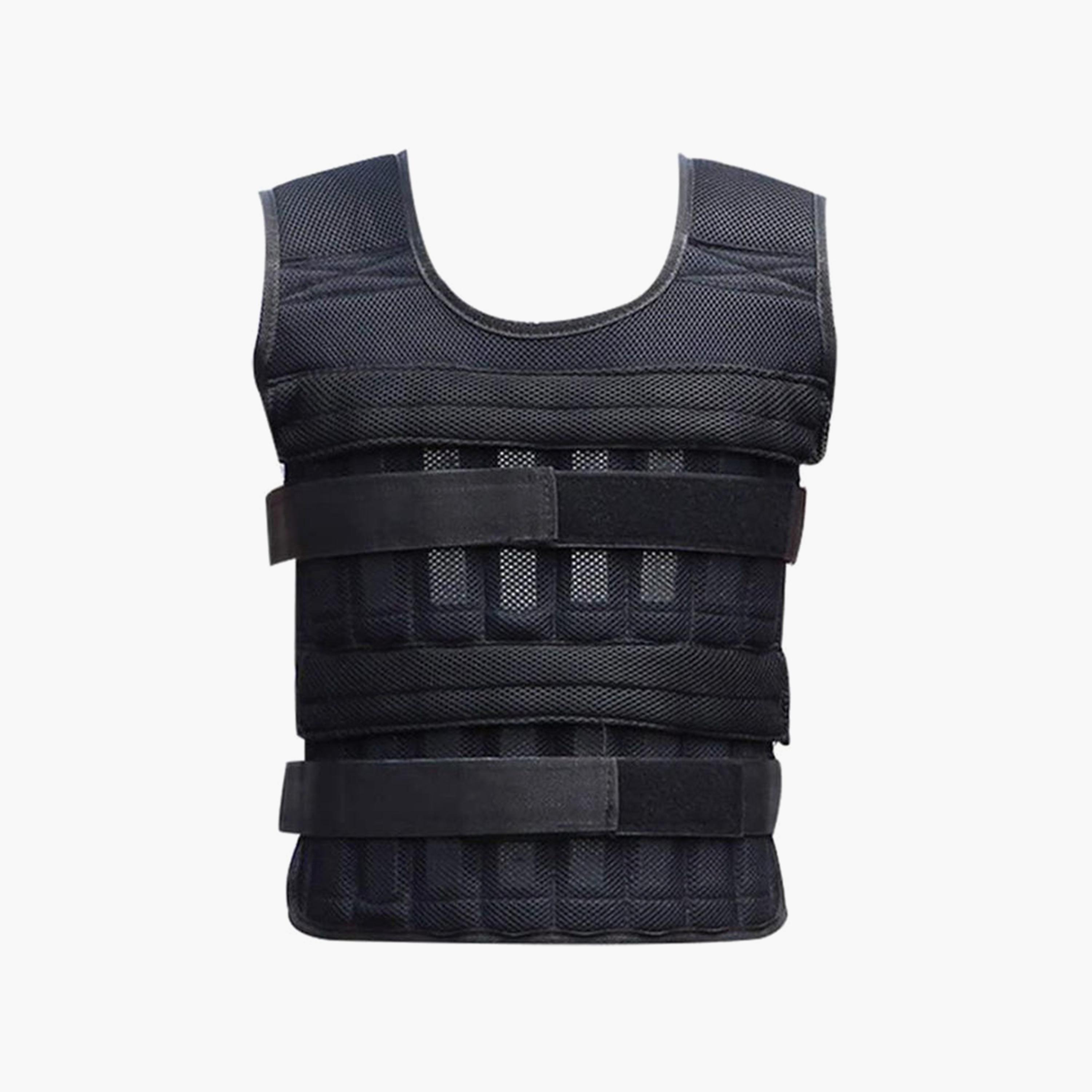 Comfortable Weight Vest ‎52 x 43 x 3 cm - Black-sports-gear-gym-image-1