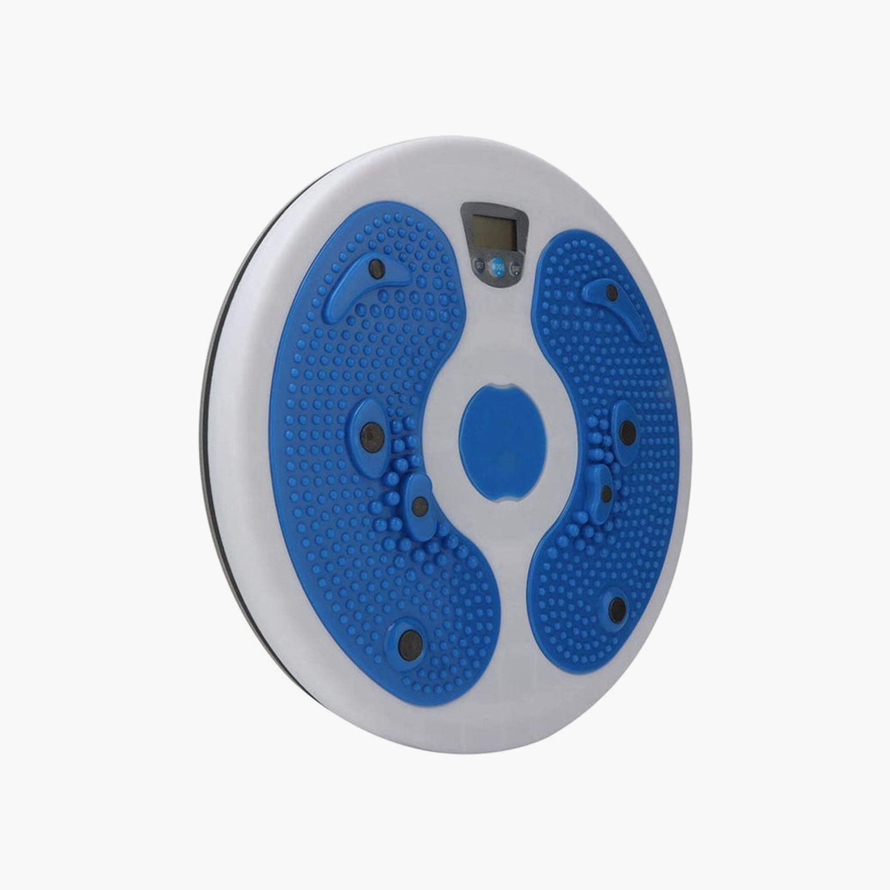 Stylish Twisting Waist Disc, 23 x 23 x 12 cm - Blue and White-sports-gear-gym-image-1