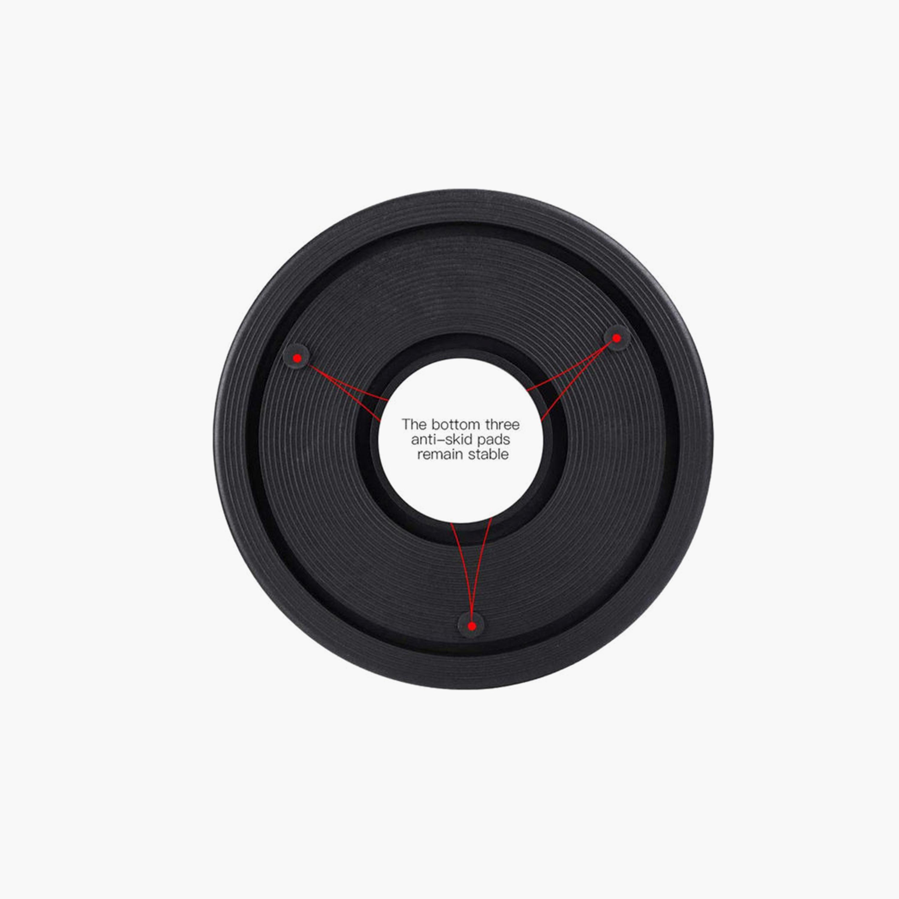 Twisting Waist Disc, 23 x 23 x 12 cm - Red-sports-gear-gym-image-3