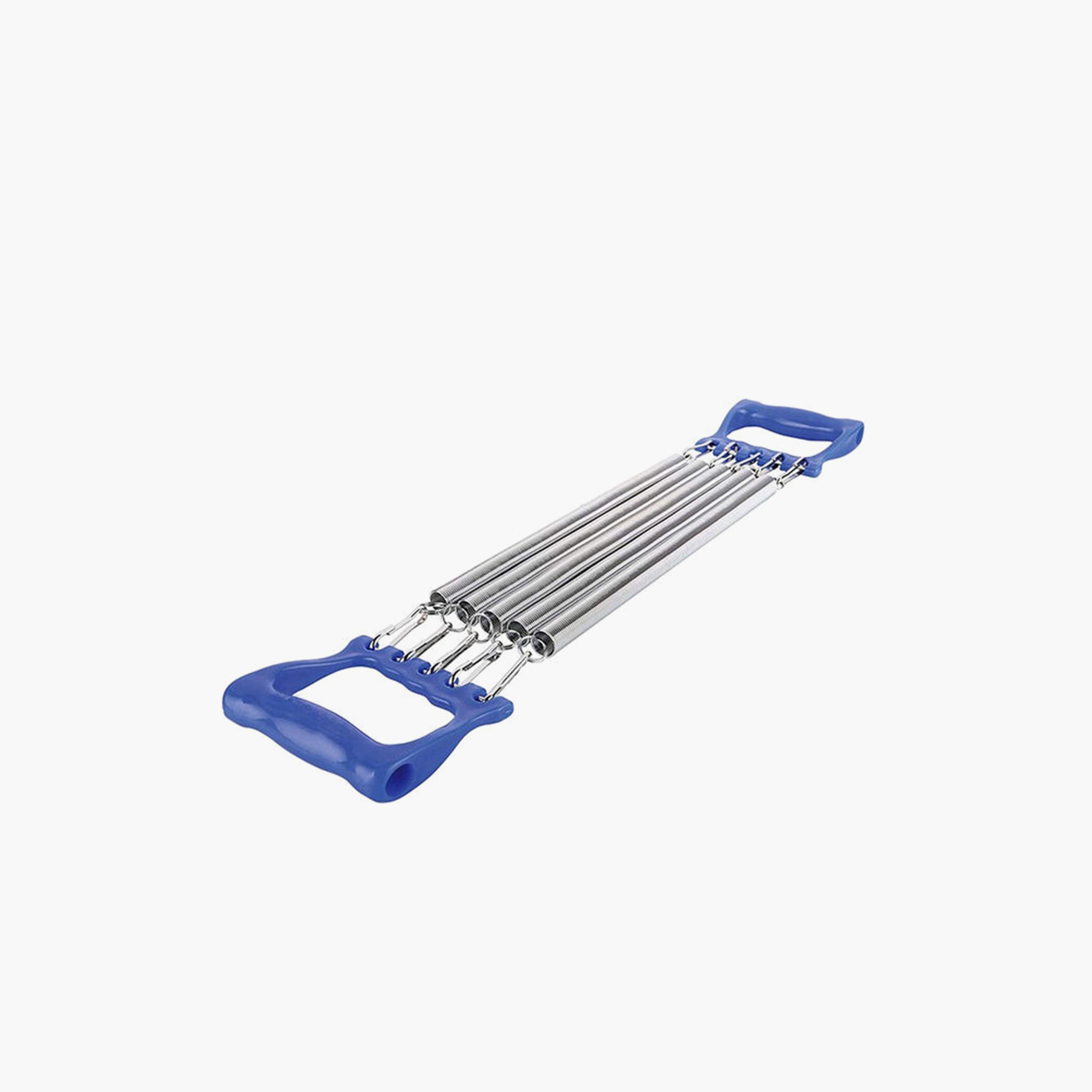 Chest Expander - Silver and Blue-sports-gear-gym-image-1