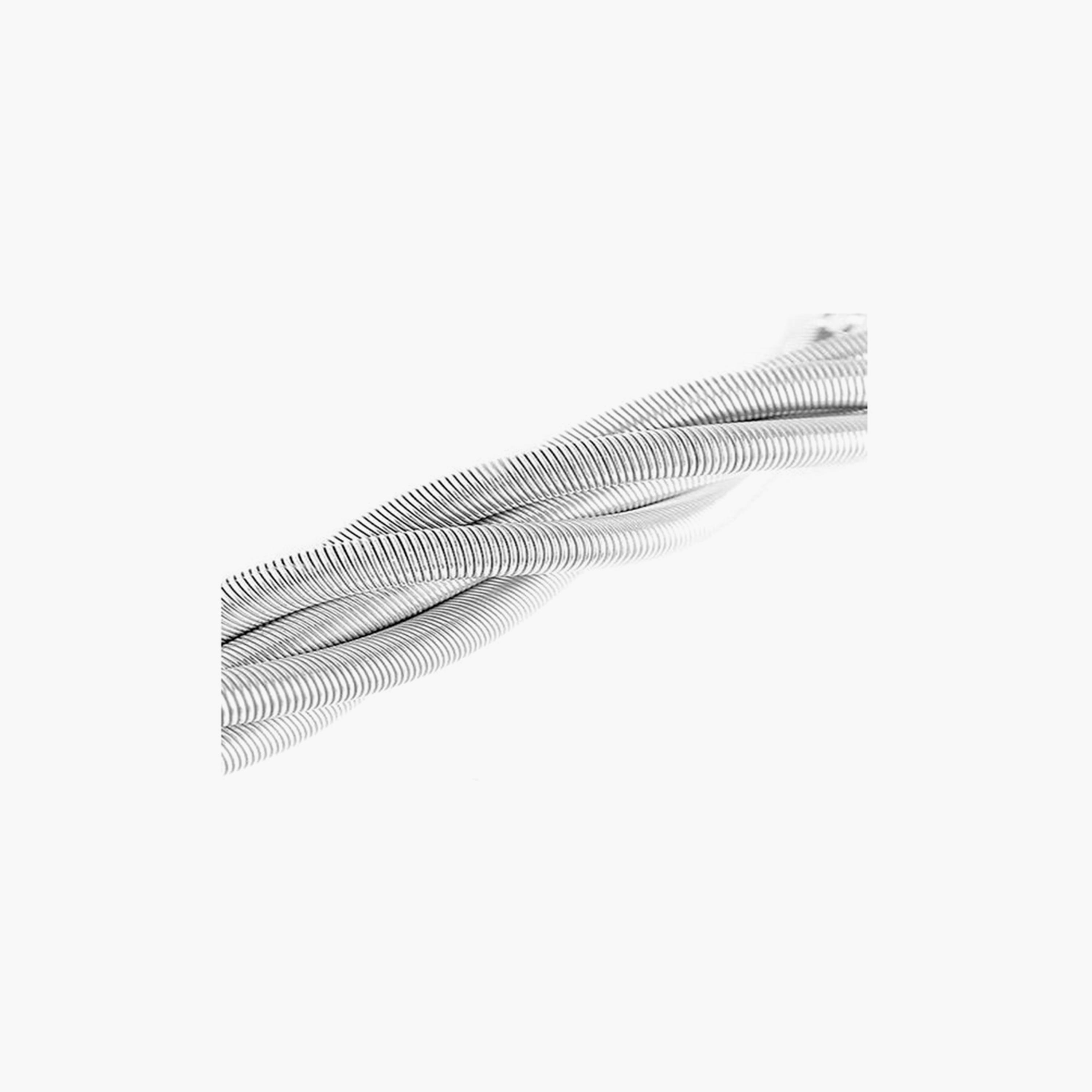 Chest Expander, 4.5 x 21 x 0.75 inch - Silver and Black-sports-gear-gym-image-3