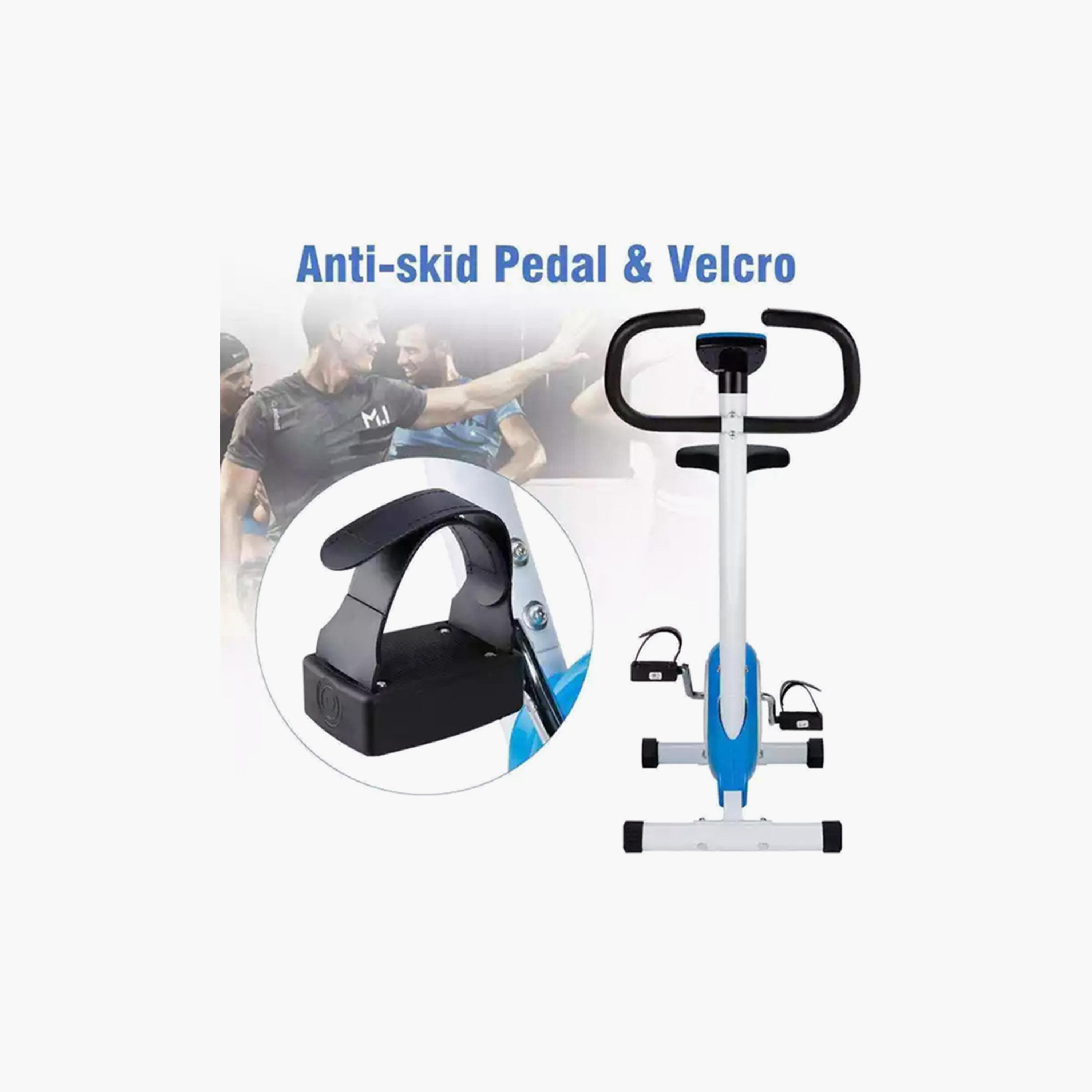 Exercise Bike for Gym, 9 Kg - Blue and White-sports-gear-gym-image-4