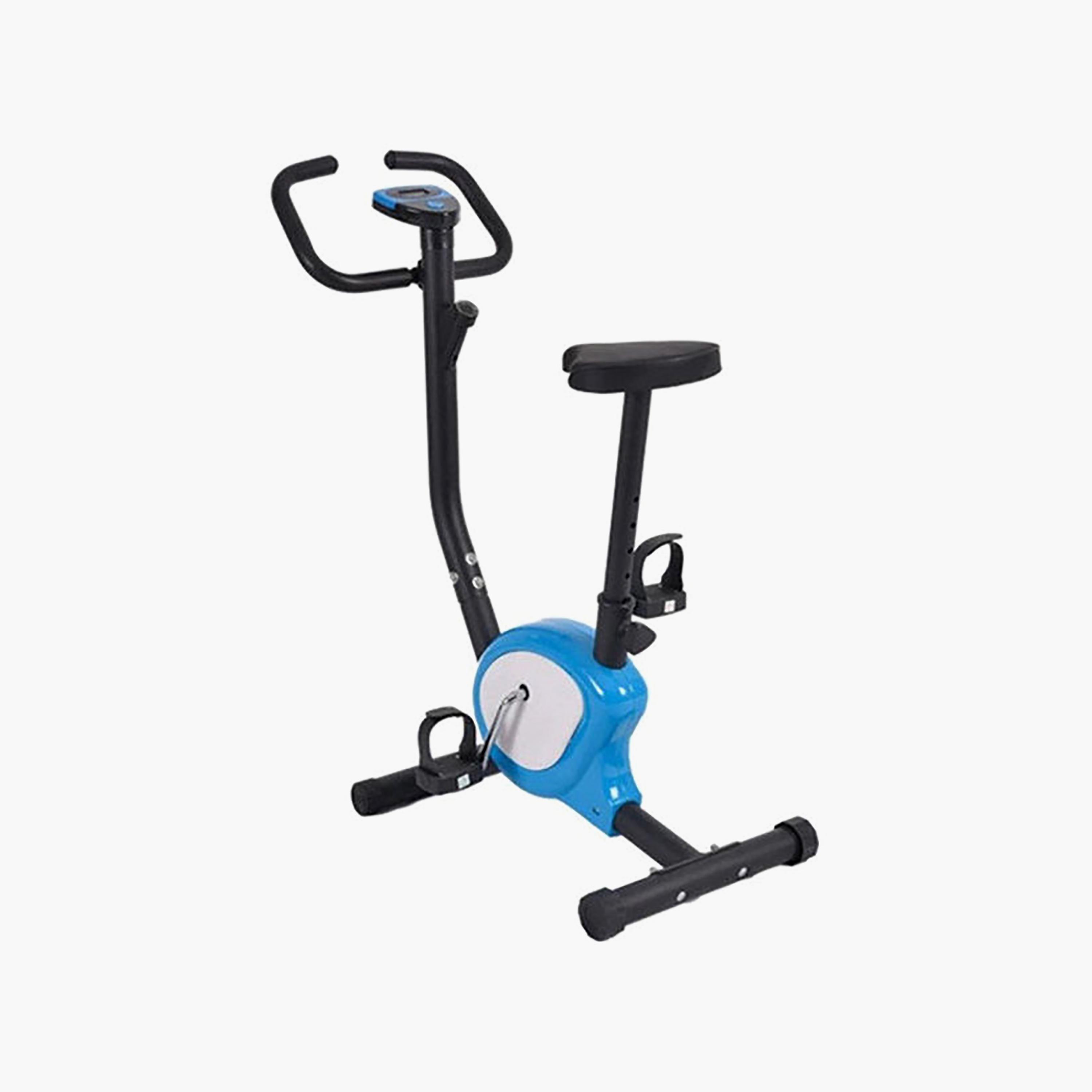 Exercise Bike for Gym, 9 Kg - Black and Blue-sports-gear-gym-image-1